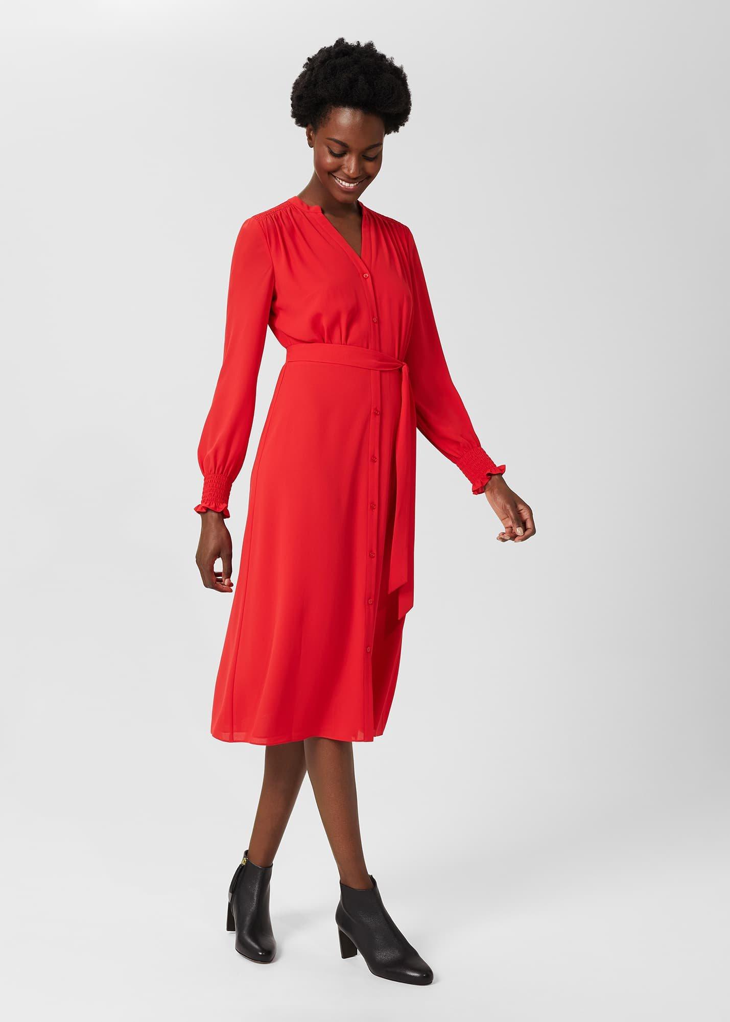 Violet V Neck Dress