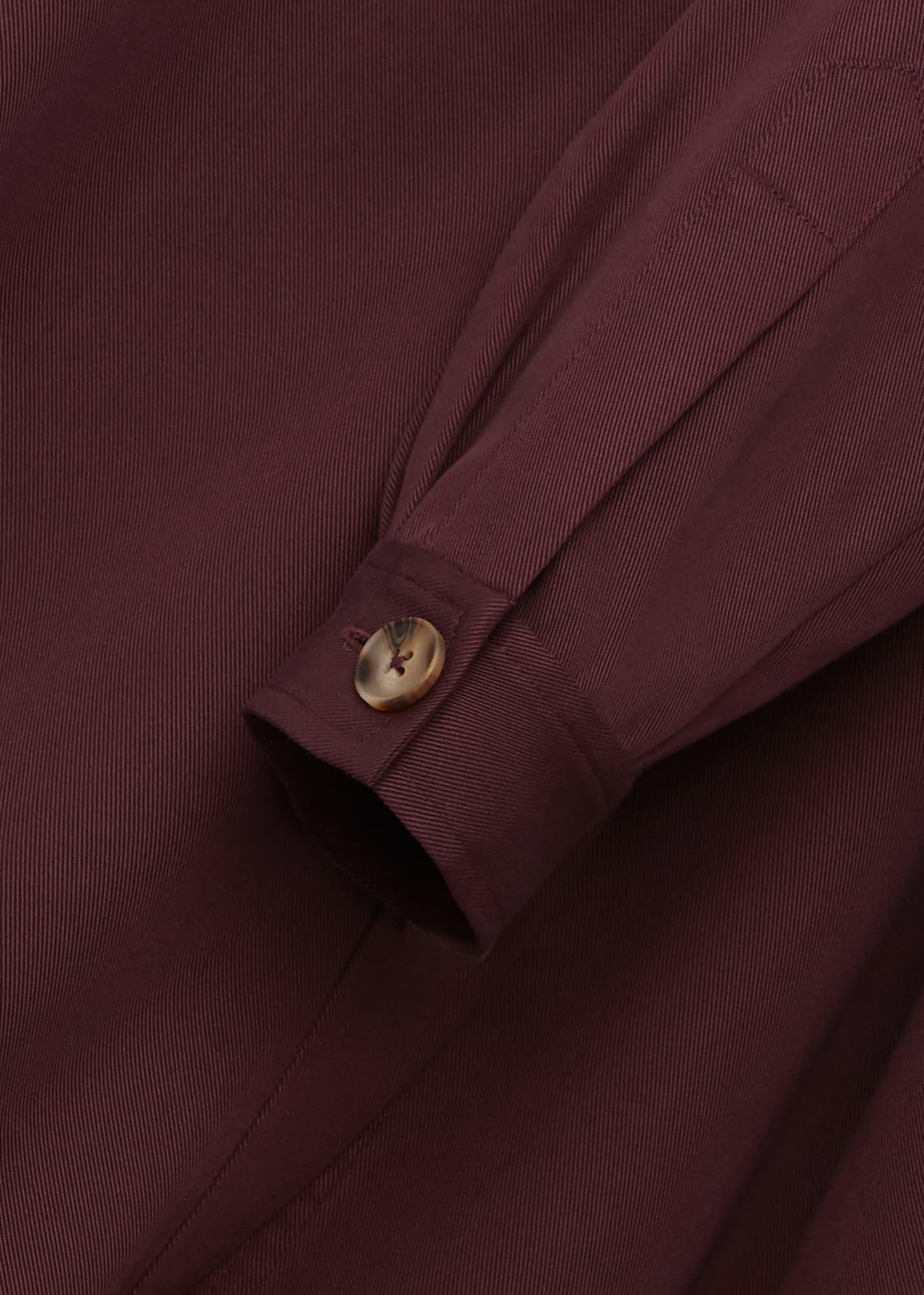 Adley Overshirt, Burgundy, hi-res