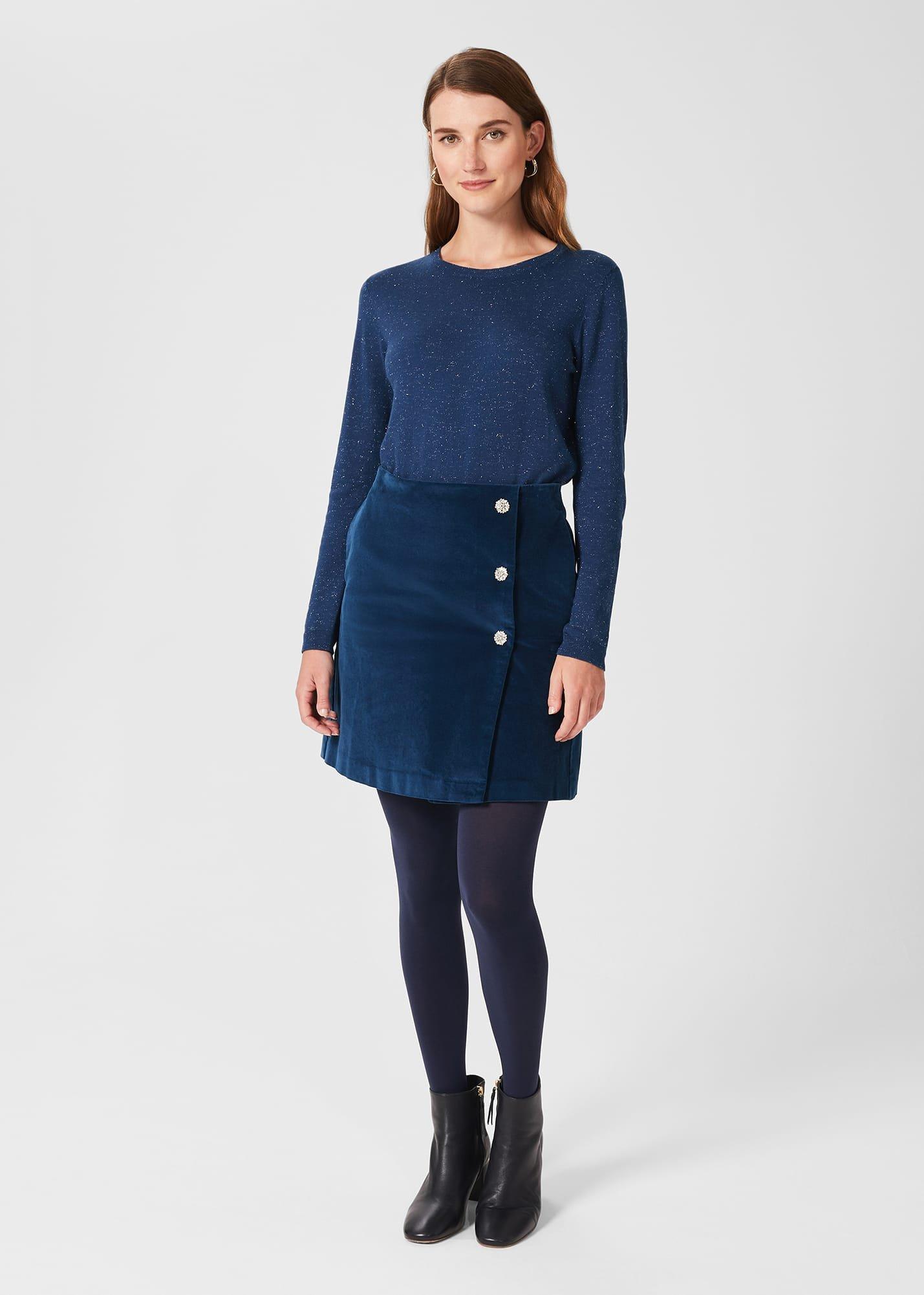 Lennox Velvet Skirt