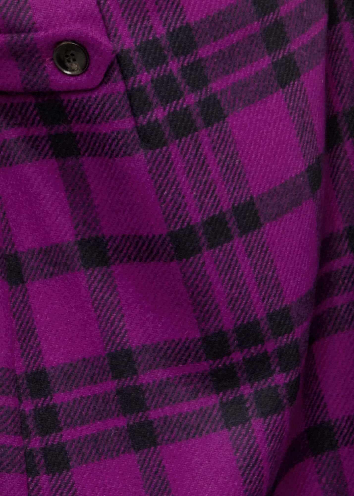 Maeve Wool Skirt , Purple Multi, hi-res