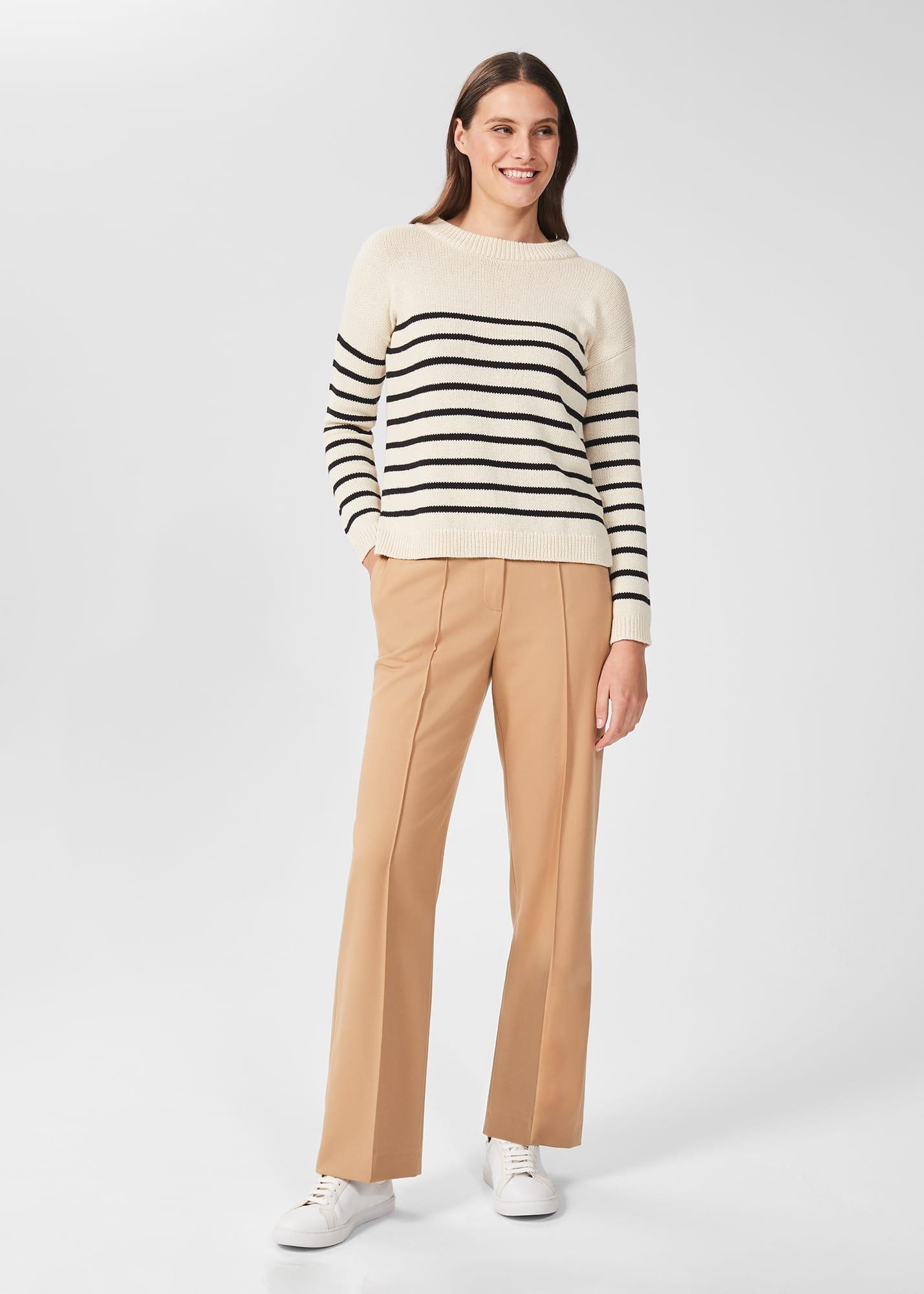 Prisha Straight Trousers , Camel, hi-res