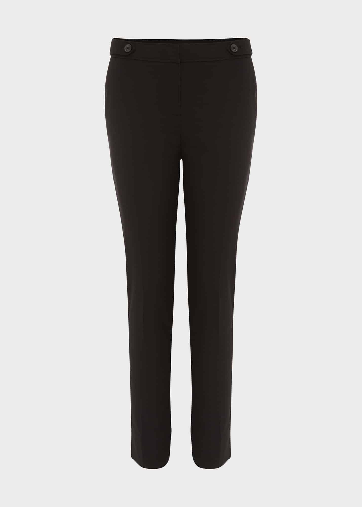 Petite Luca Slim Trousers, Black, hi-res