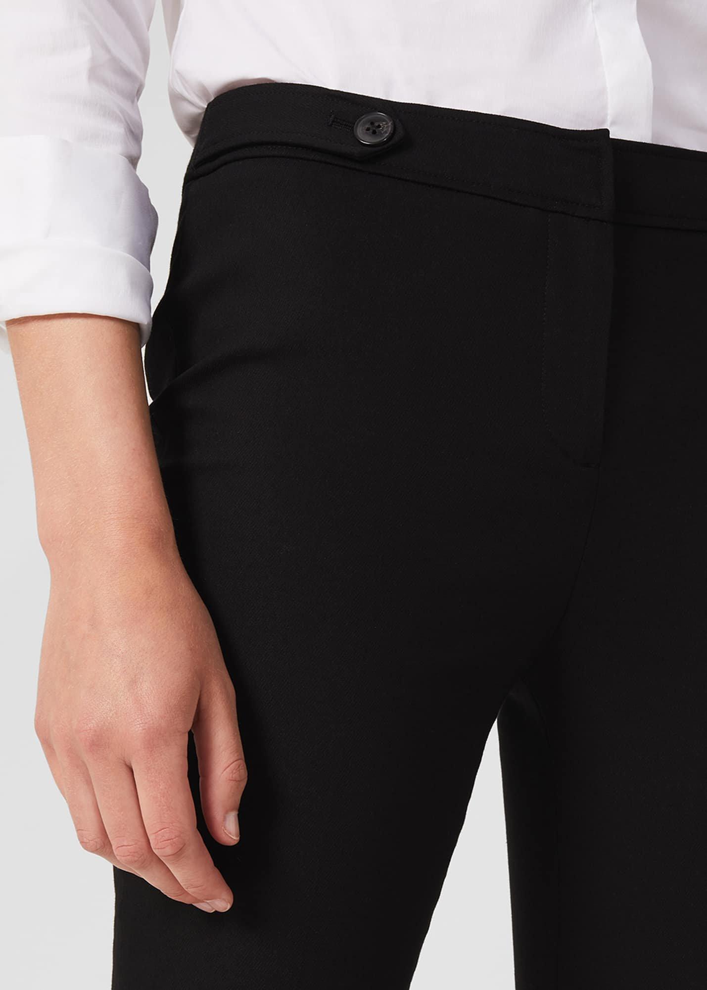Petite Luca Slim Trousers, Black, hi-res