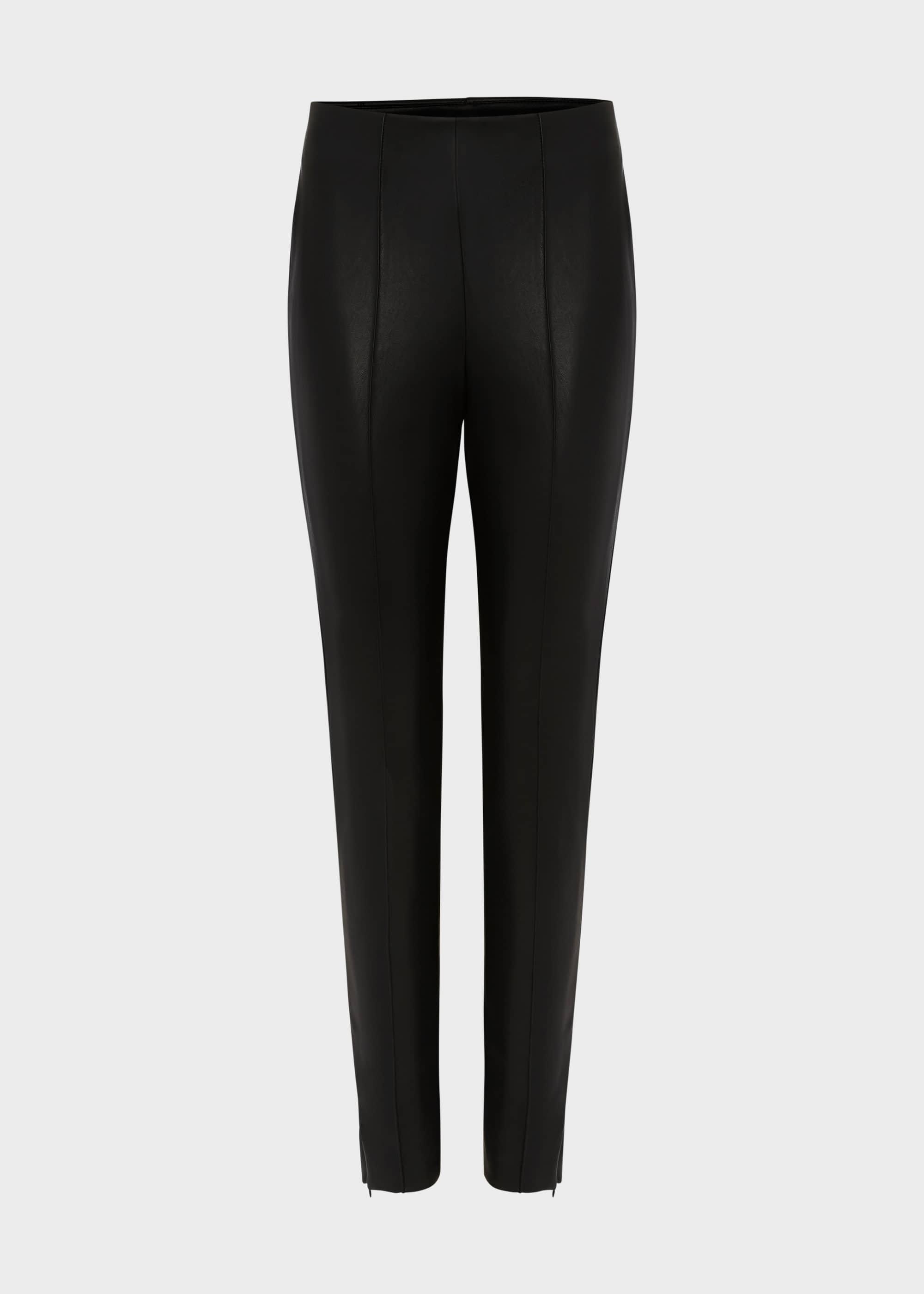 Carey Faux Leather Leggings, Black, hi-res