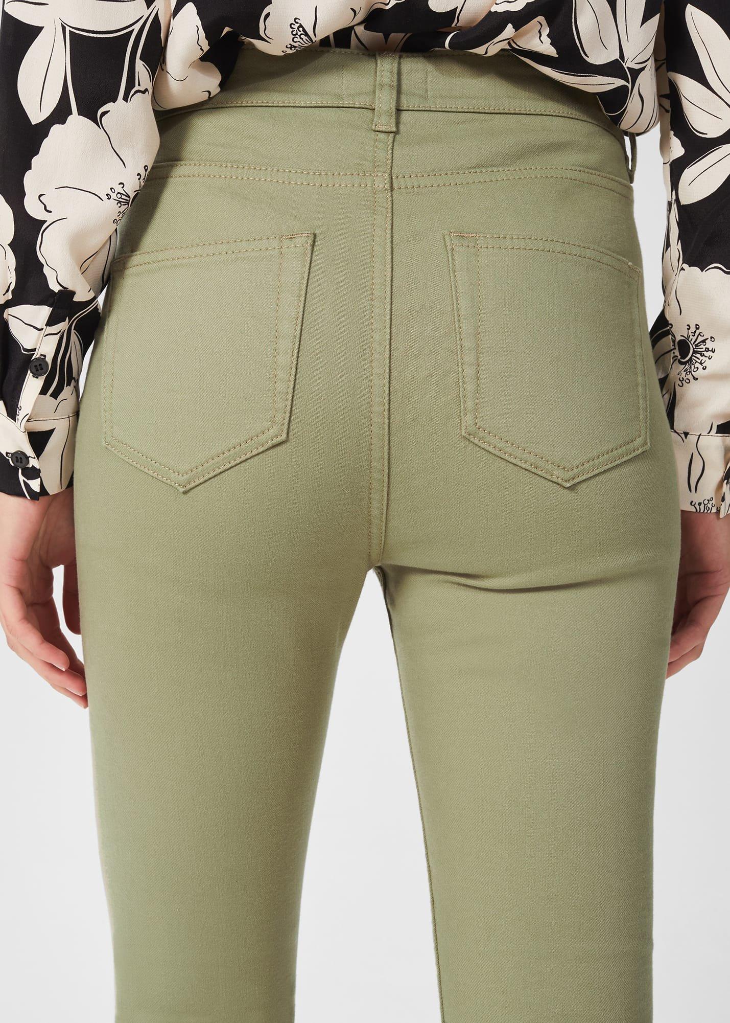 Gia Sculpting Jeans, Light Green, hi-res