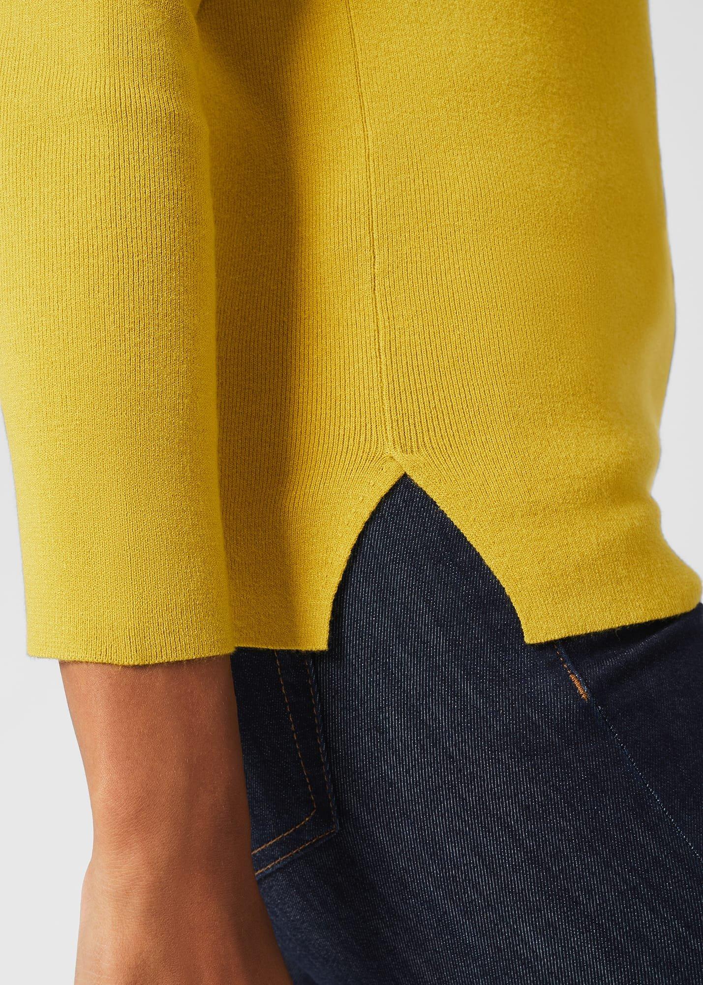 Cesci Jumper, Lemon Yellow, hi-res