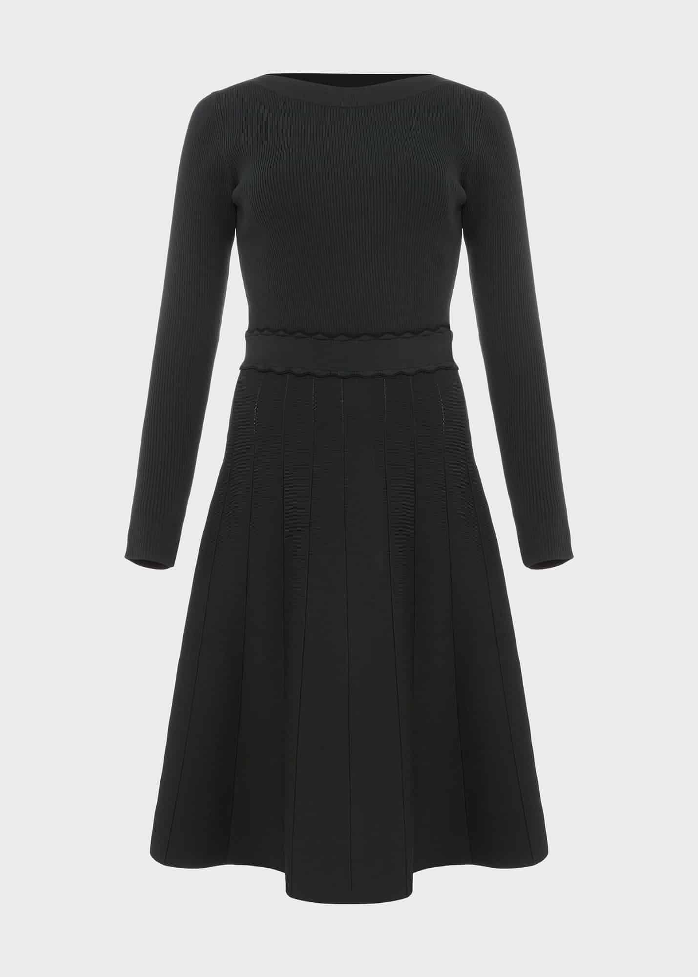 Tali Knitted Dress, Deep Green, hi-res