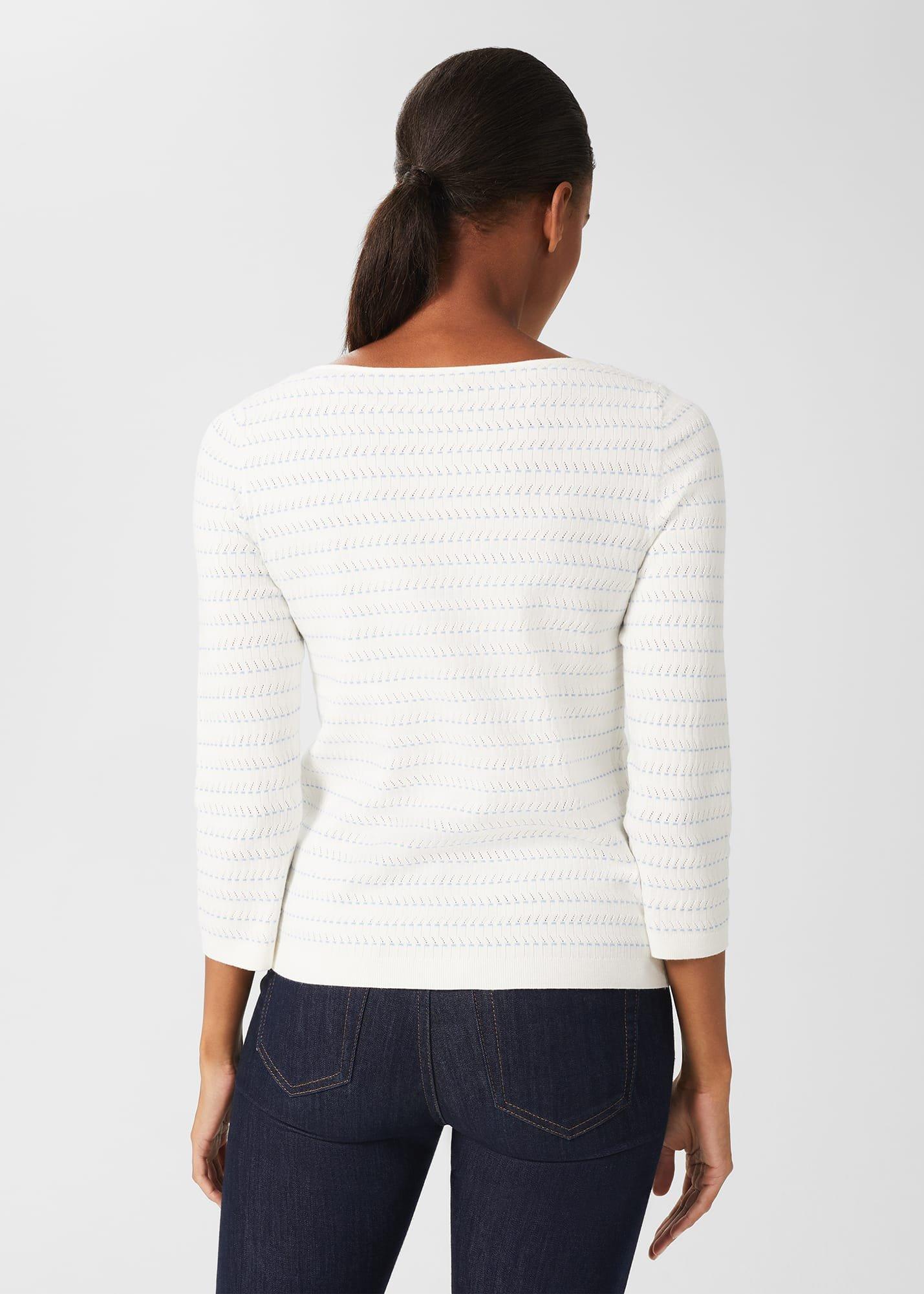Robin Jumper, Ivory Blue, hi-res
