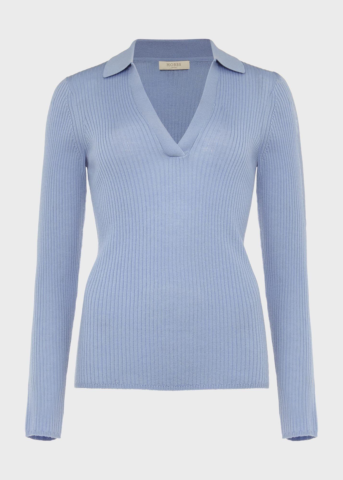 Alexis Merino Wool Shirt, Steel Blue, hi-res