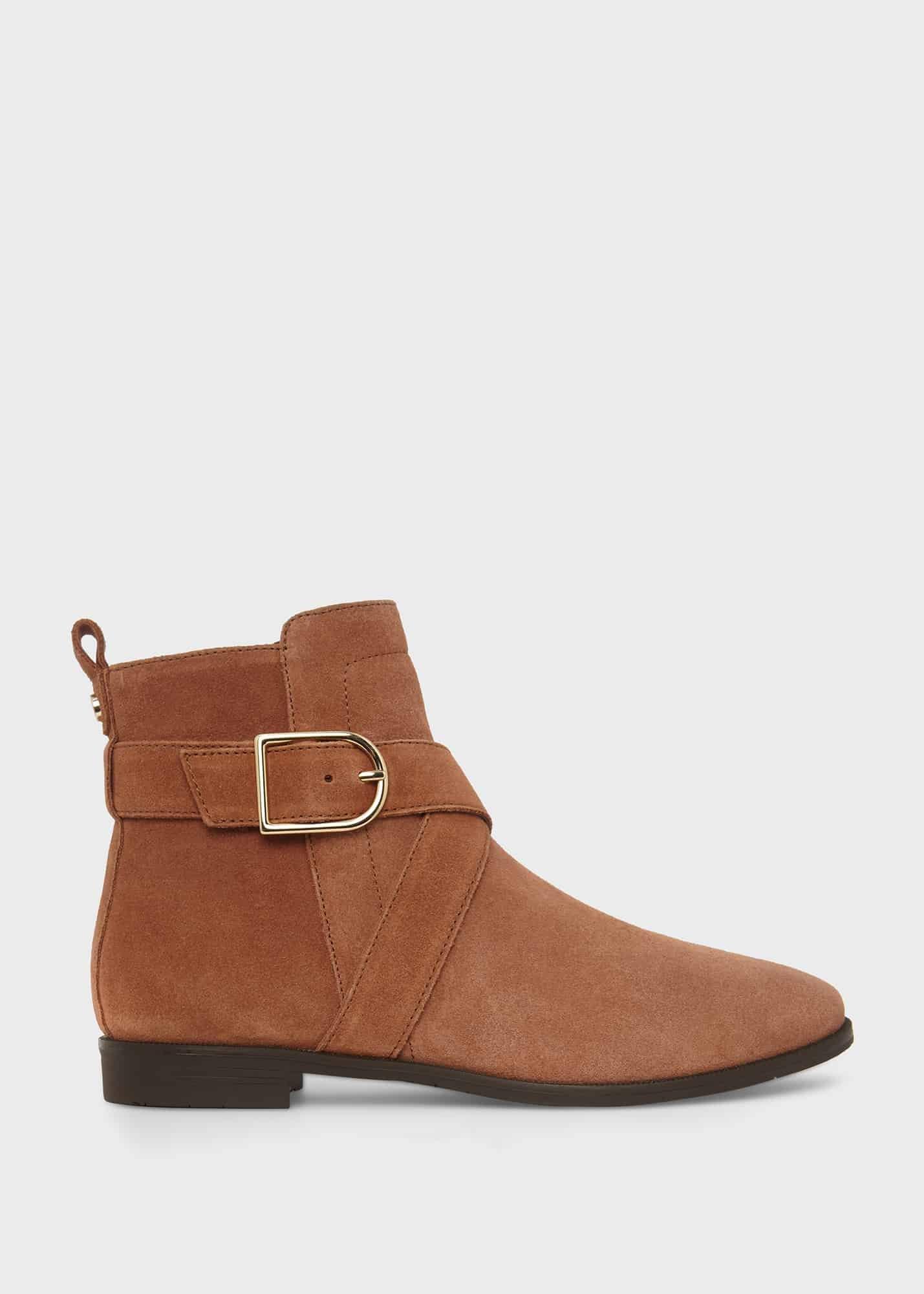 Ruthie Suede Ankle Boots