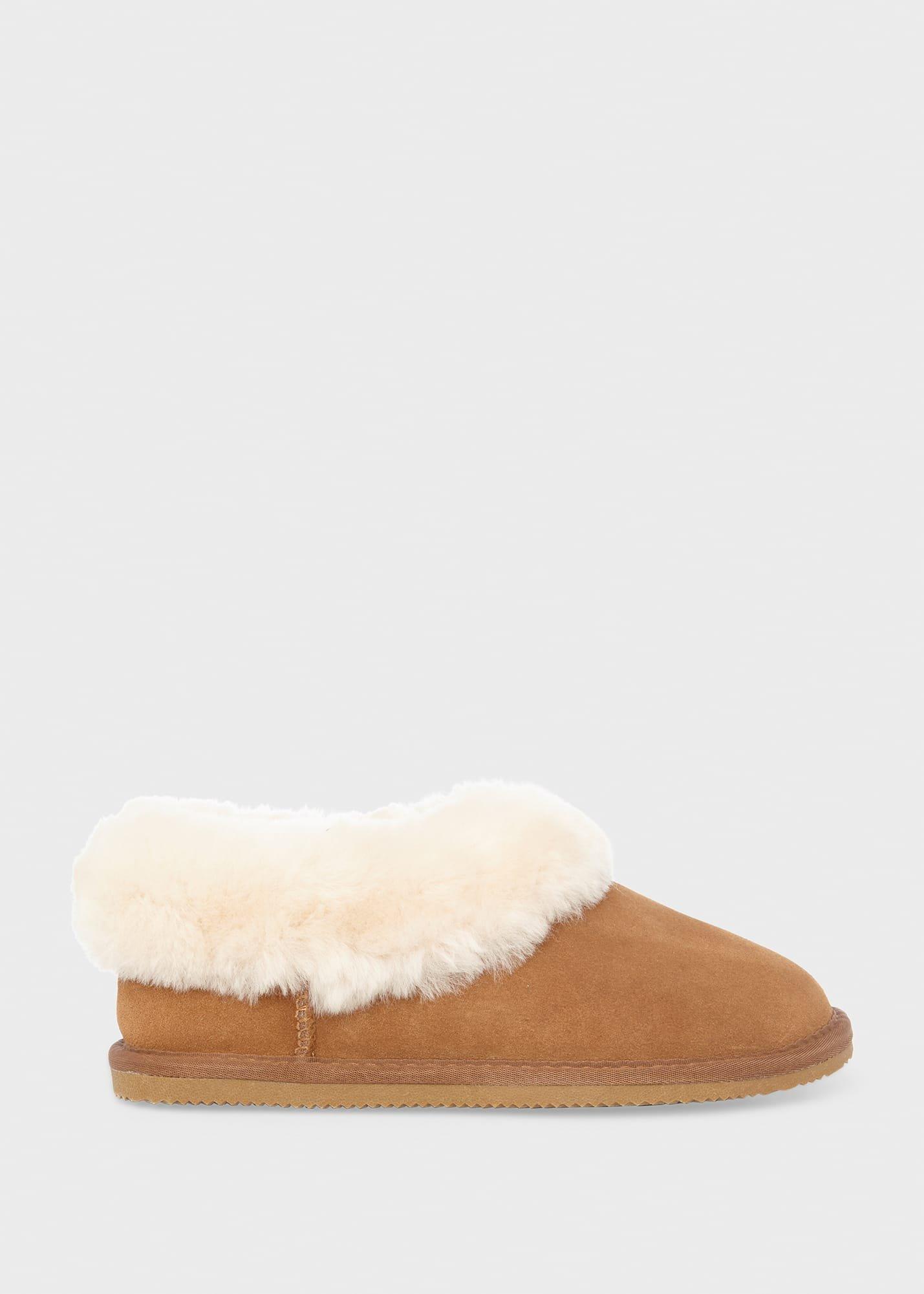 Zora Shearling Slipper, Tan, hi-res