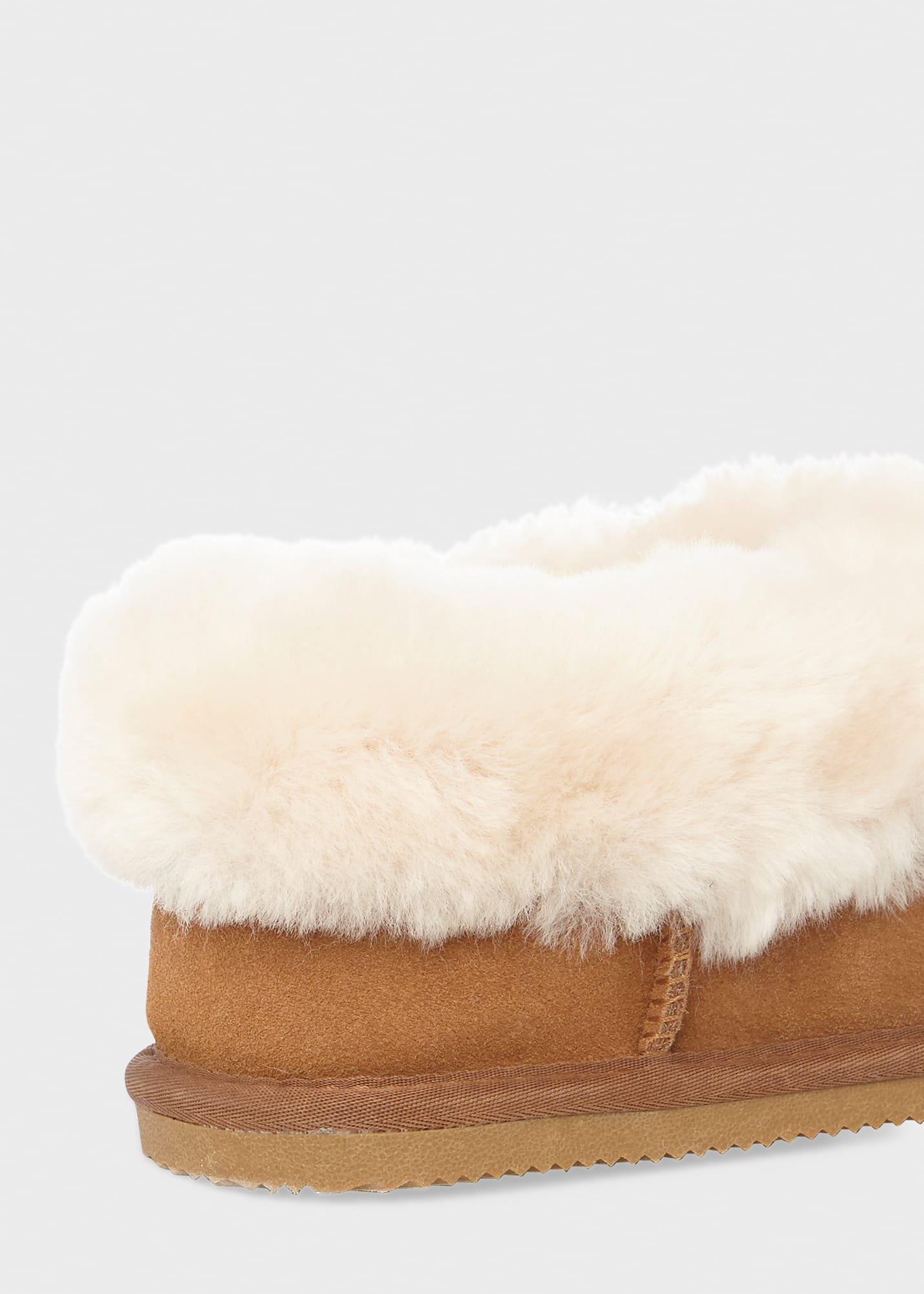 Zora Shearling Slipper, Tan, hi-res