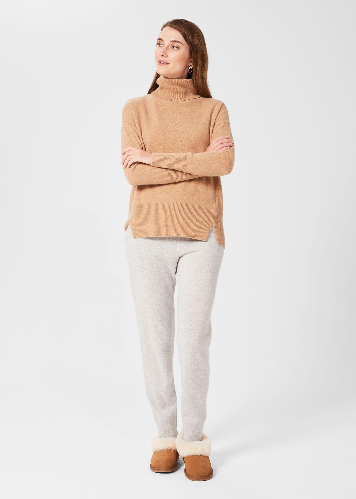 Zora Shearling Slipper, Tan, hi-res