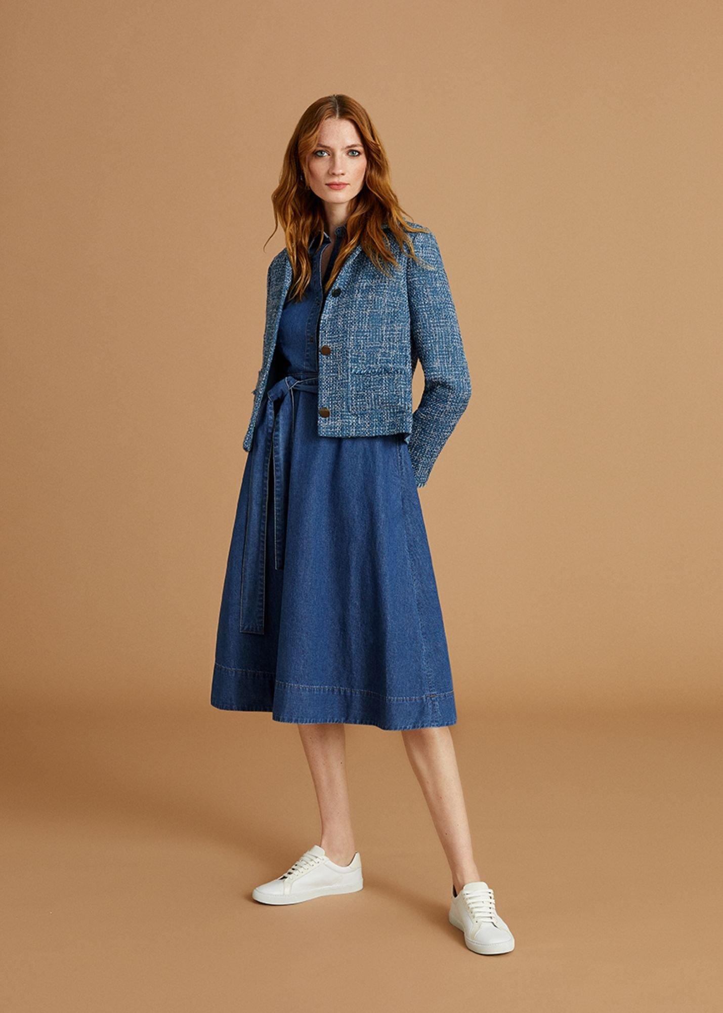 The Fern Denim Dress Outfit, , hi-res