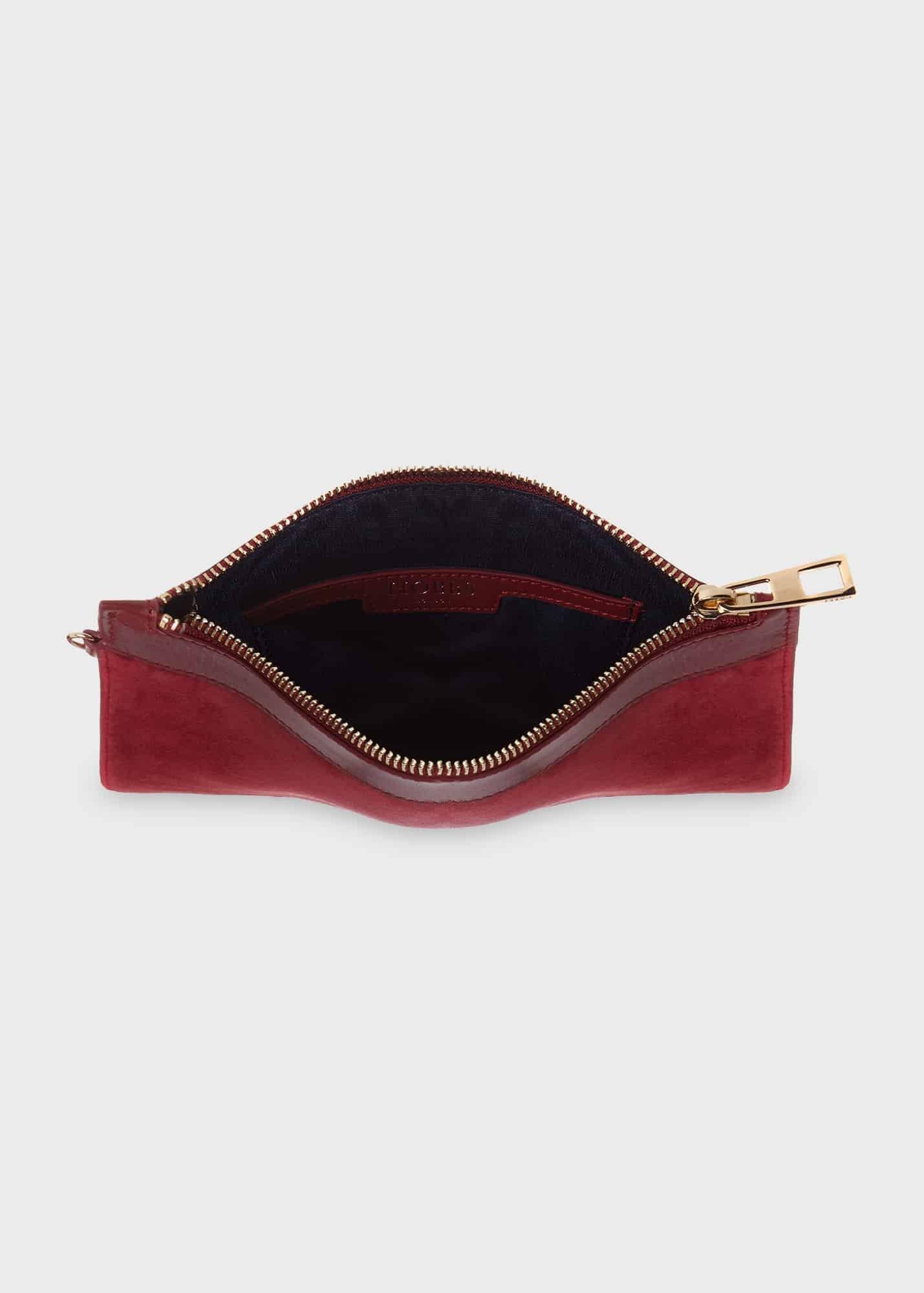 Lundy Wristlet, Rich Burgundy, hi-res