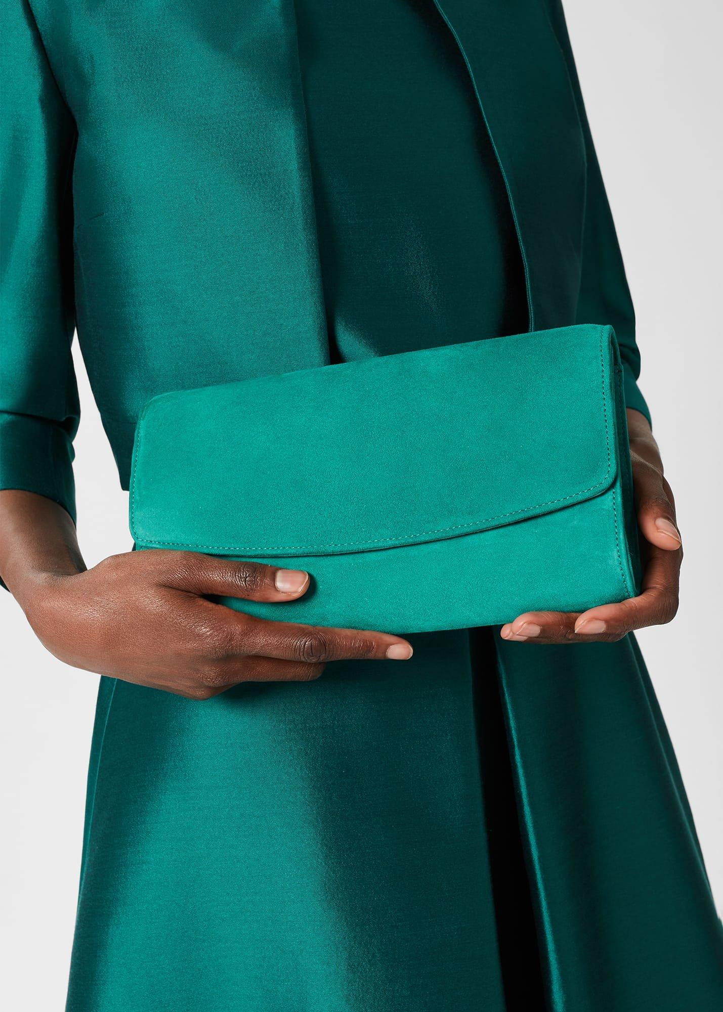 Sarah Clutch, Jewel Green, hi-res