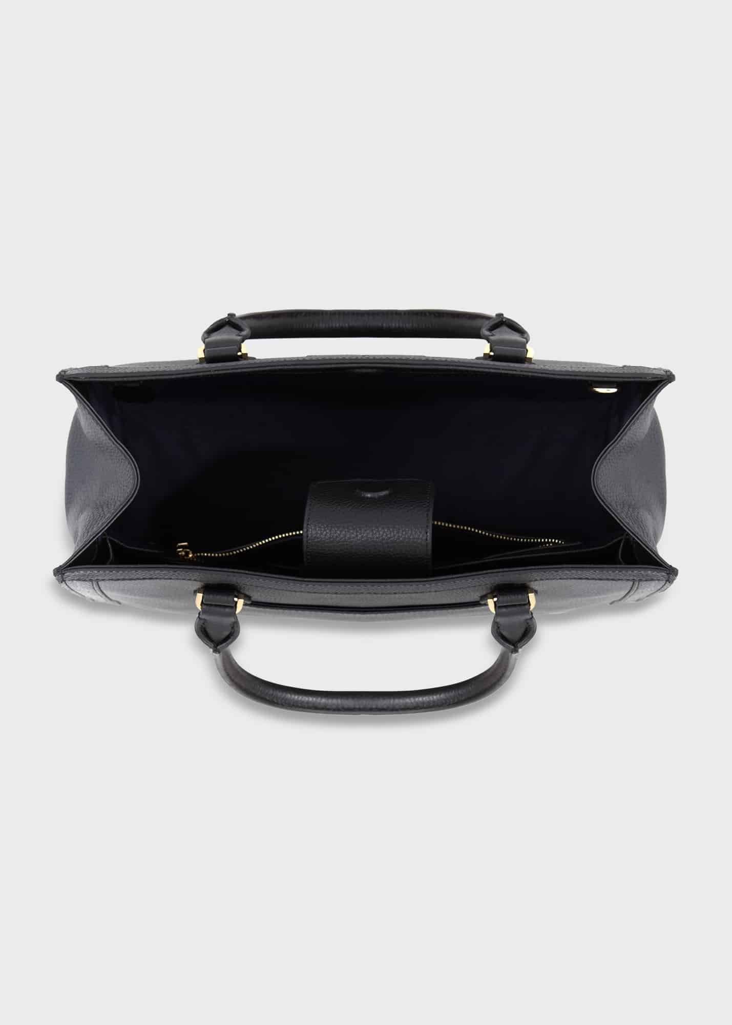 Berkley Tote Bag, Black, hi-res