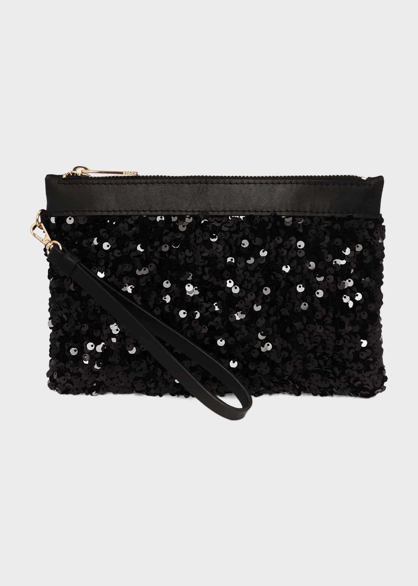 Lundy Wristlet, Black, hi-res