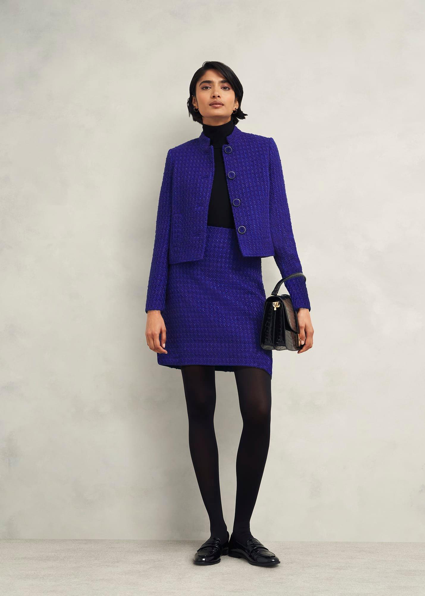 Mischa Roll Neck Top, Hobbs Black, hi-res