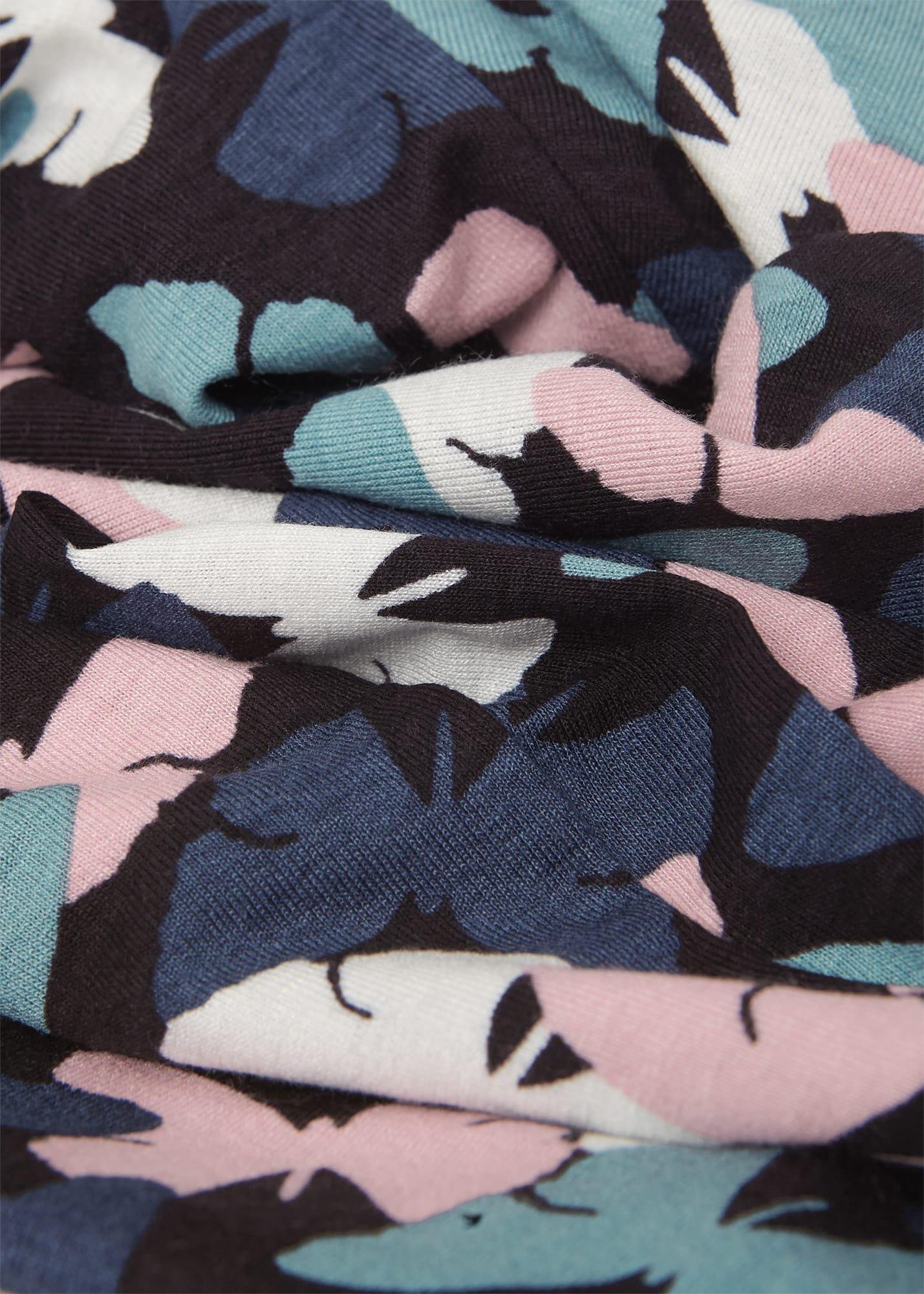Sonya Printed Top, Pink Blue, hi-res