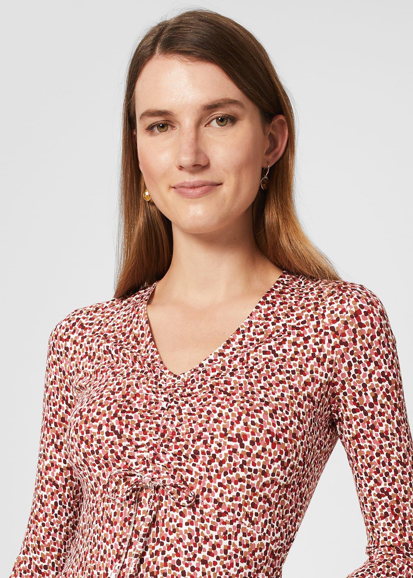 Simmy Top, Ivory Multi, hi-res