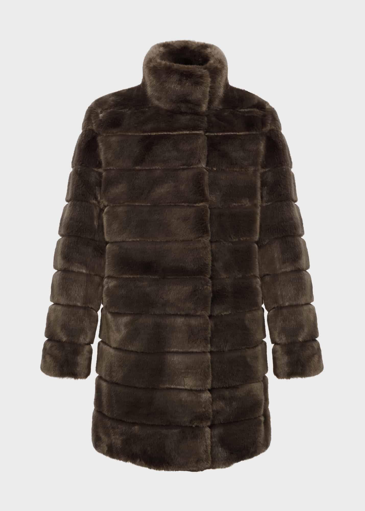 Ros Coat, Dark Charcoal, hi-res