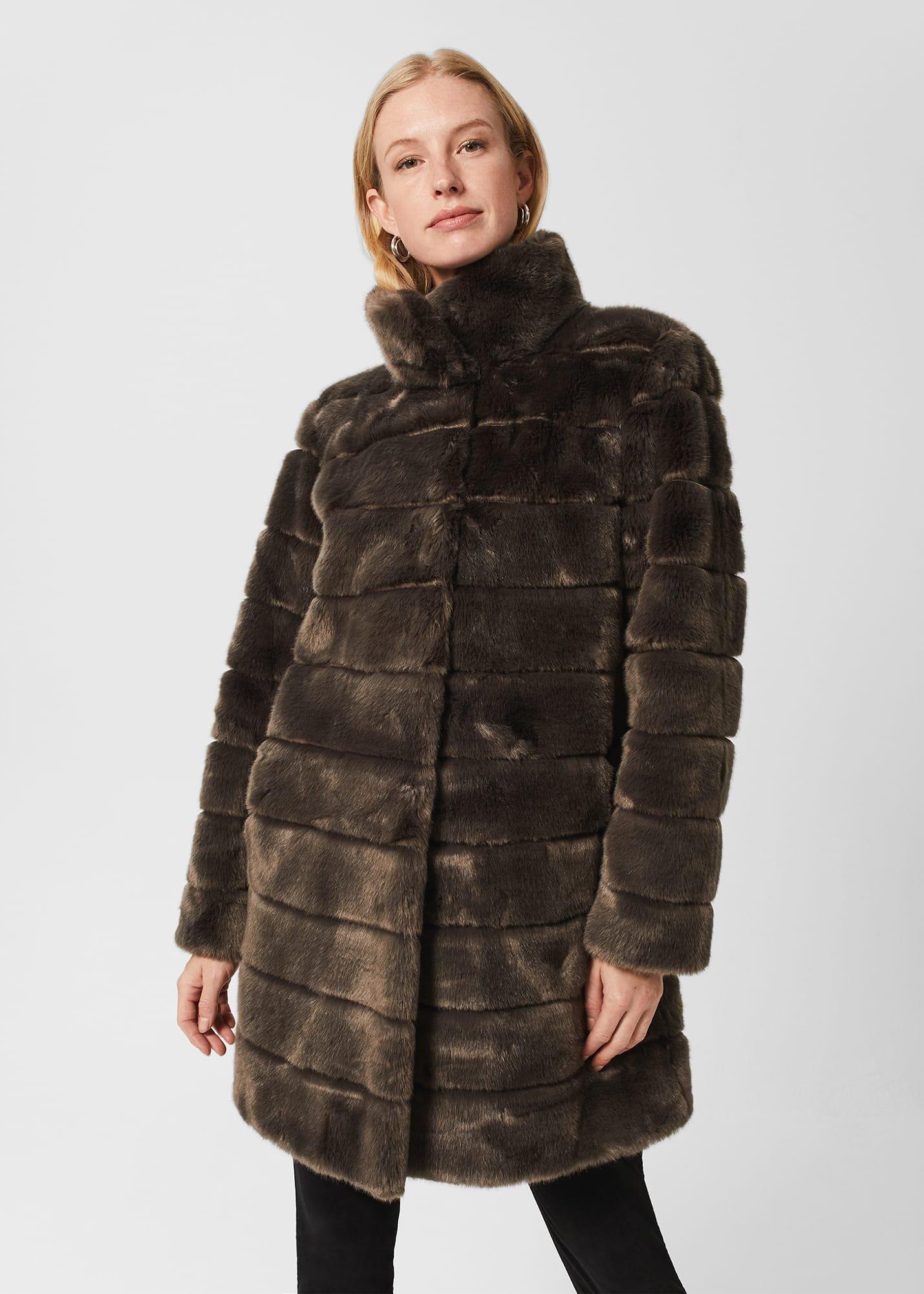 Ros Coat, Dark Charcoal, hi-res