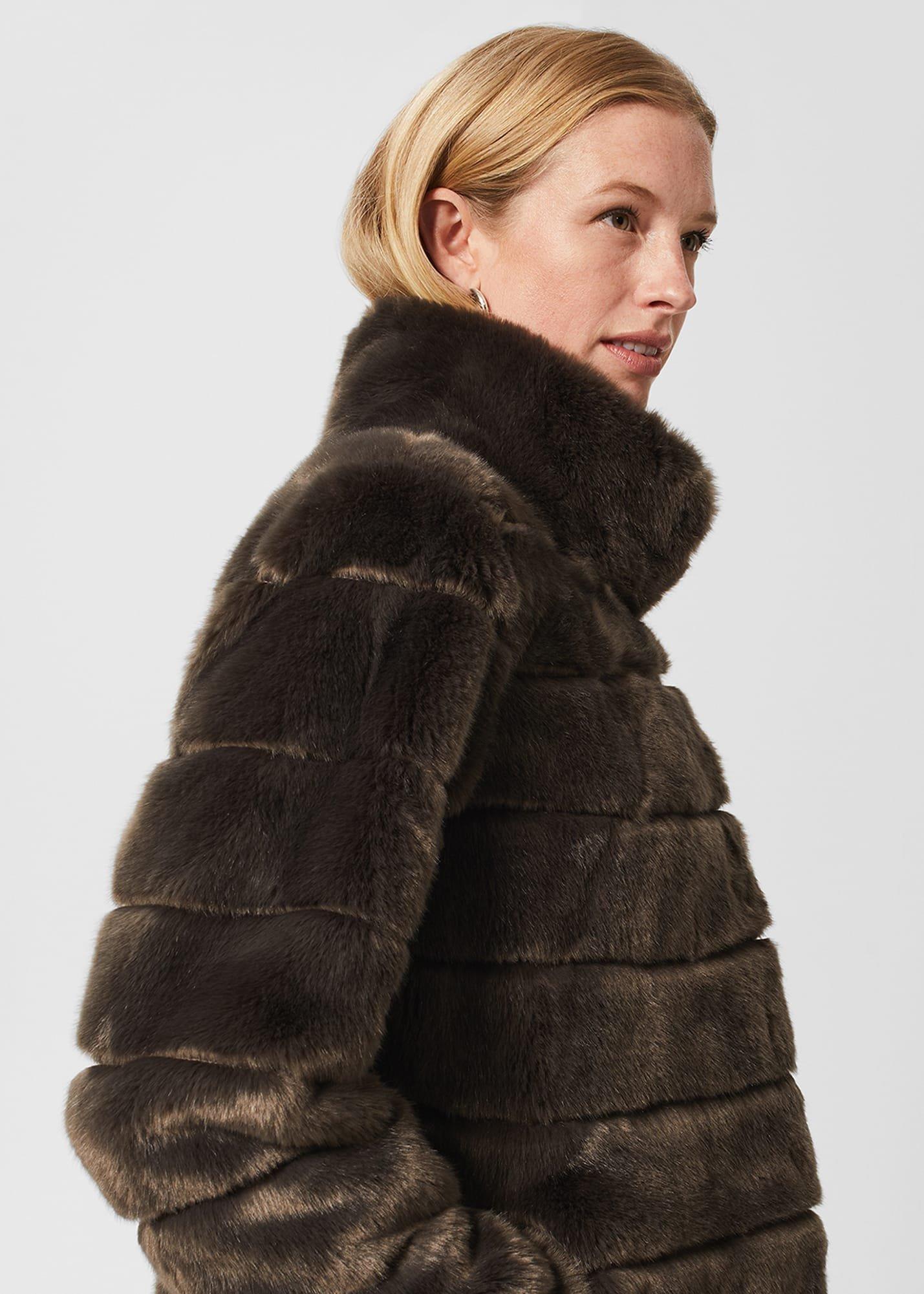 Ros Coat, Dark Charcoal, hi-res