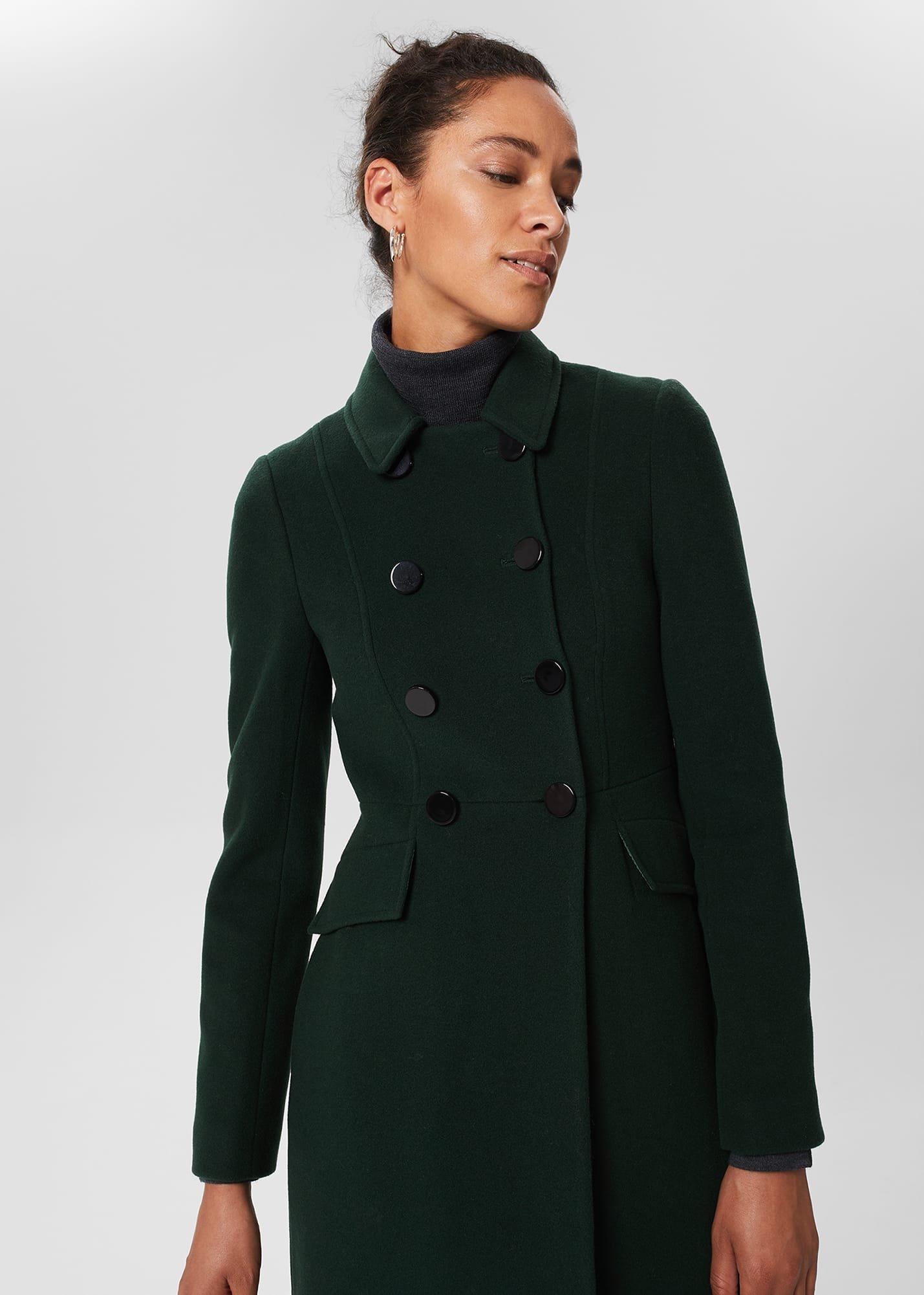 Janaya Coat, Dark Ivy Green, hi-res