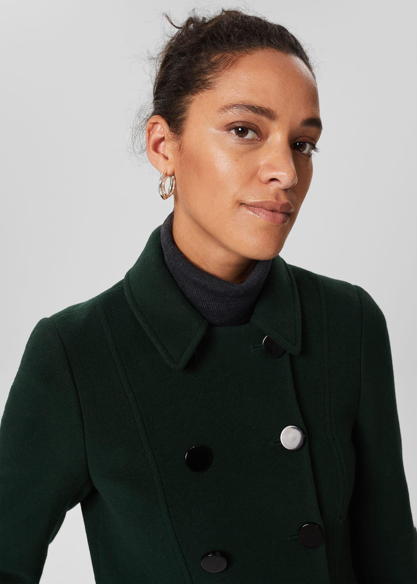 Janaya Coat, Dark Ivy Green, hi-res