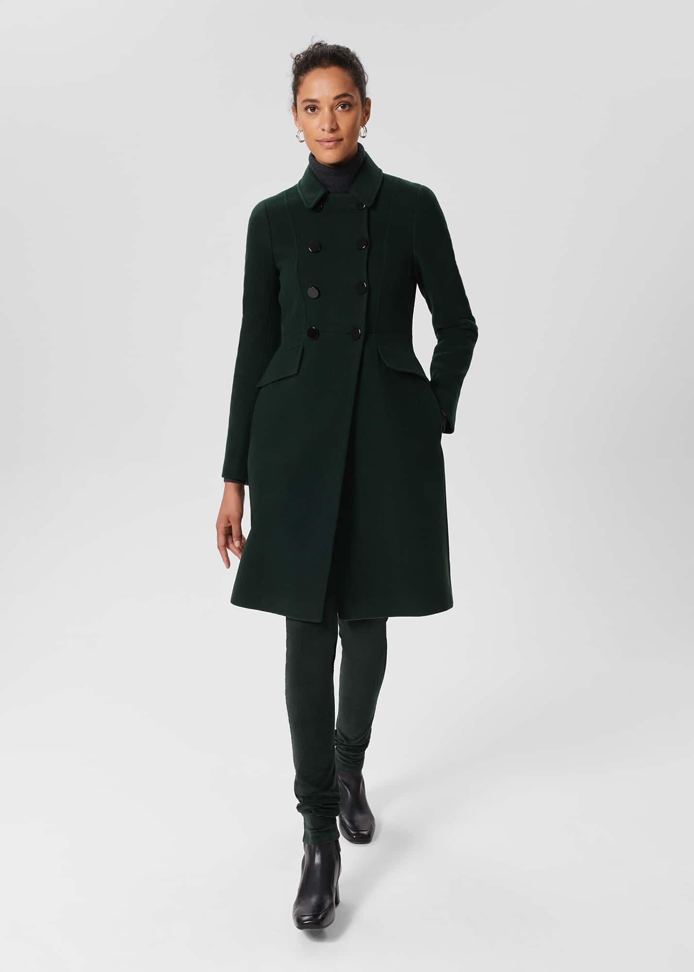 Janaya Coat, Dark Ivy Green, hi-res