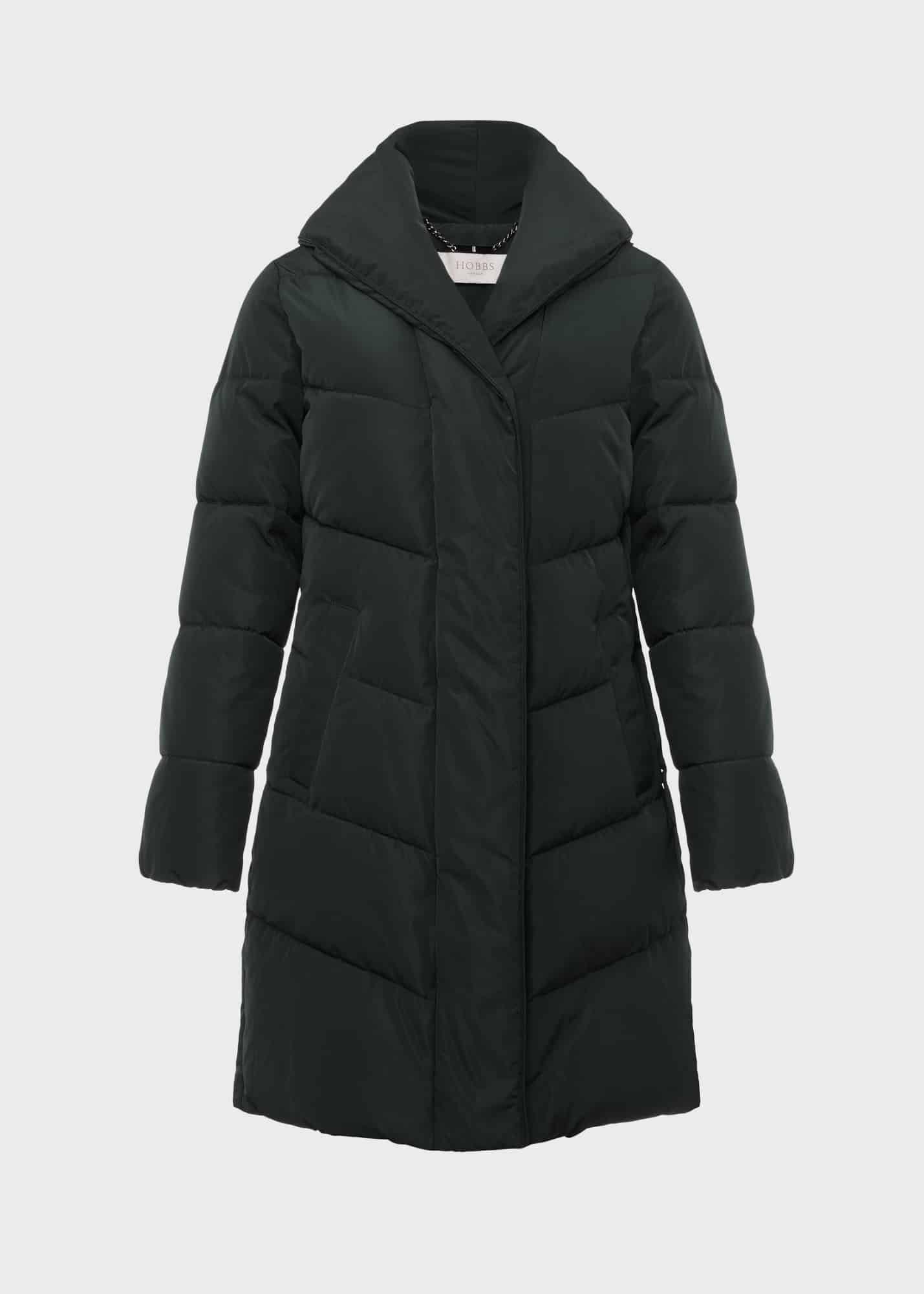 Petite Indira Puffer, Dark Ivy Green, hi-res