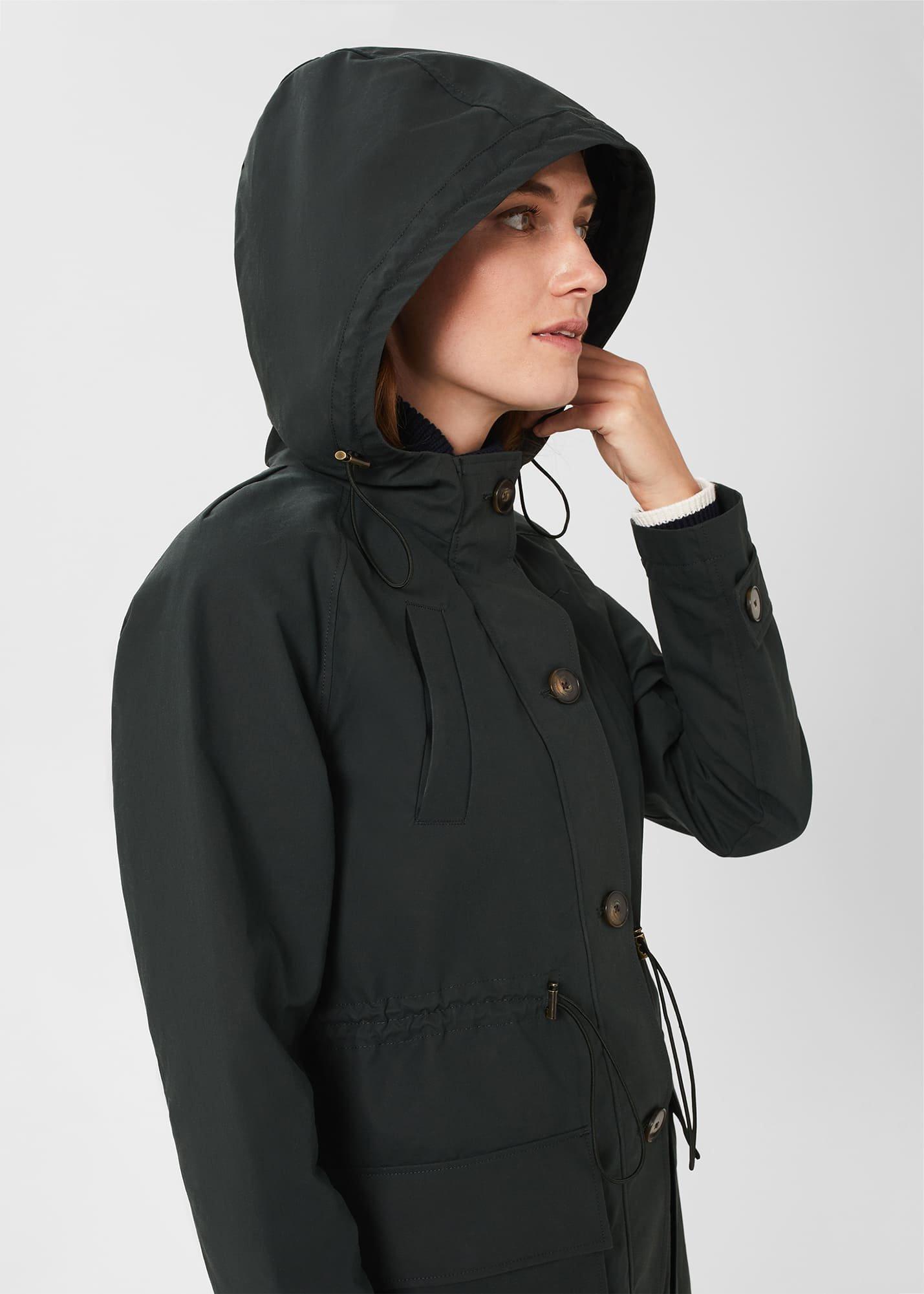 Jenny Water Resistant Parka , Dark Ivy Green, hi-res