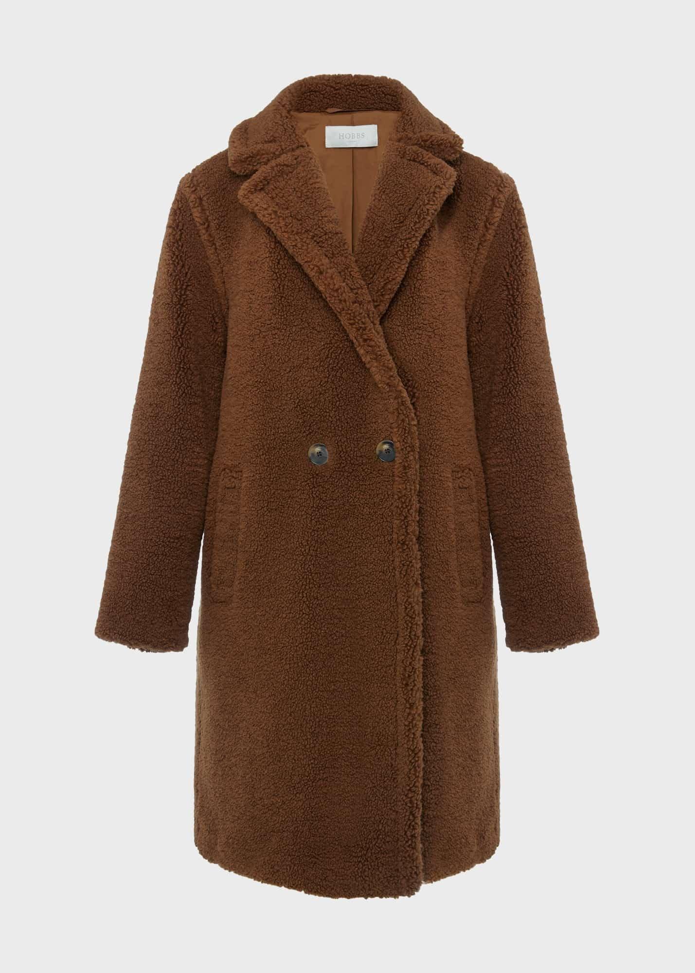 Clare Teddy Coat , Vicuna, hi-res