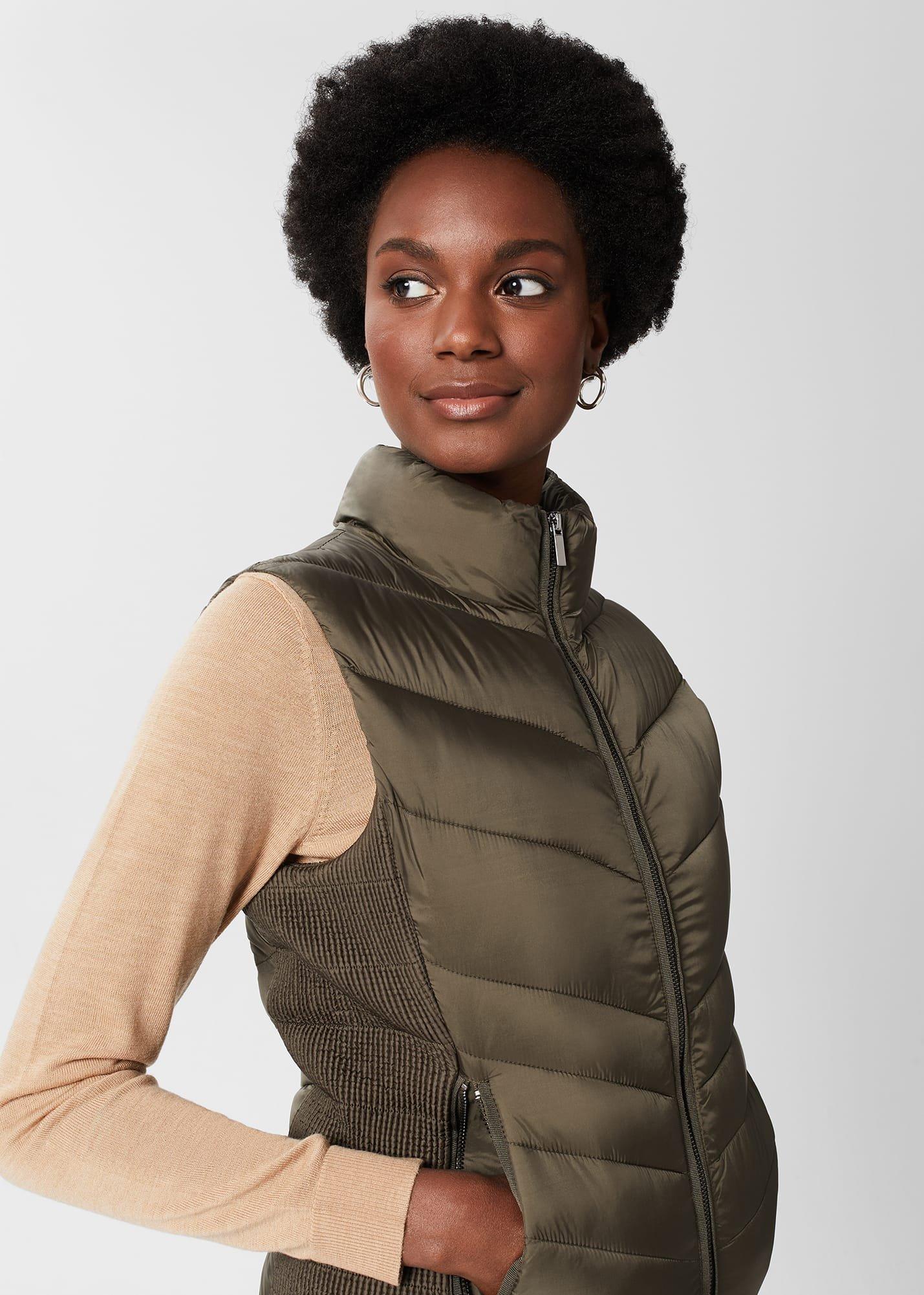 Neava Gilet, Dark Olive, hi-res