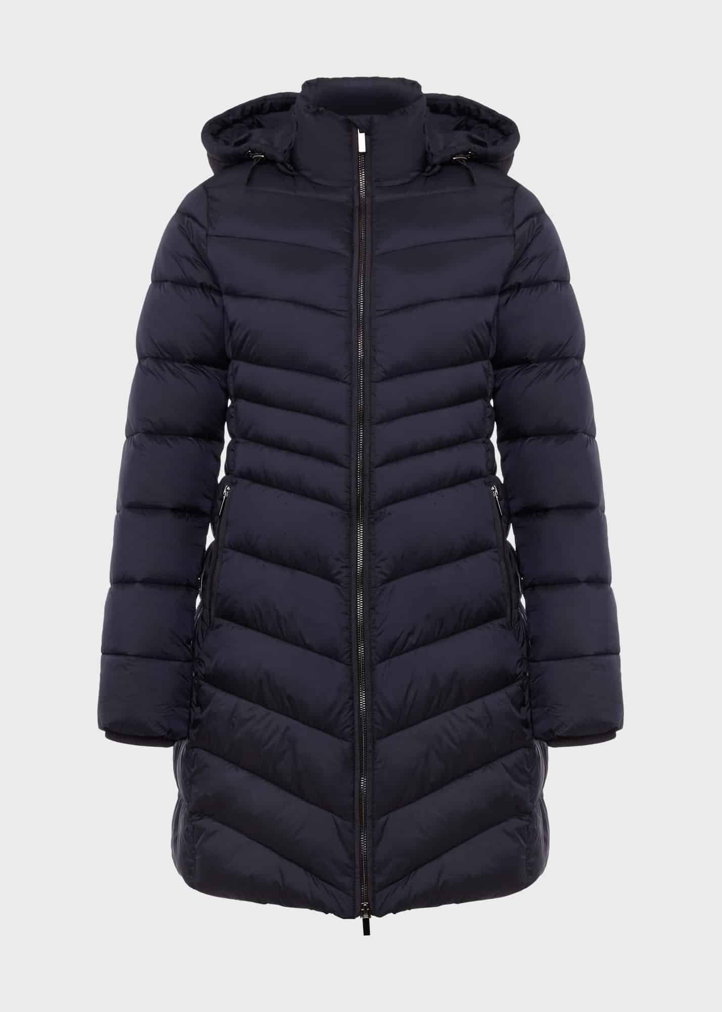 Katarina Puffer Coat, Navy, hi-res