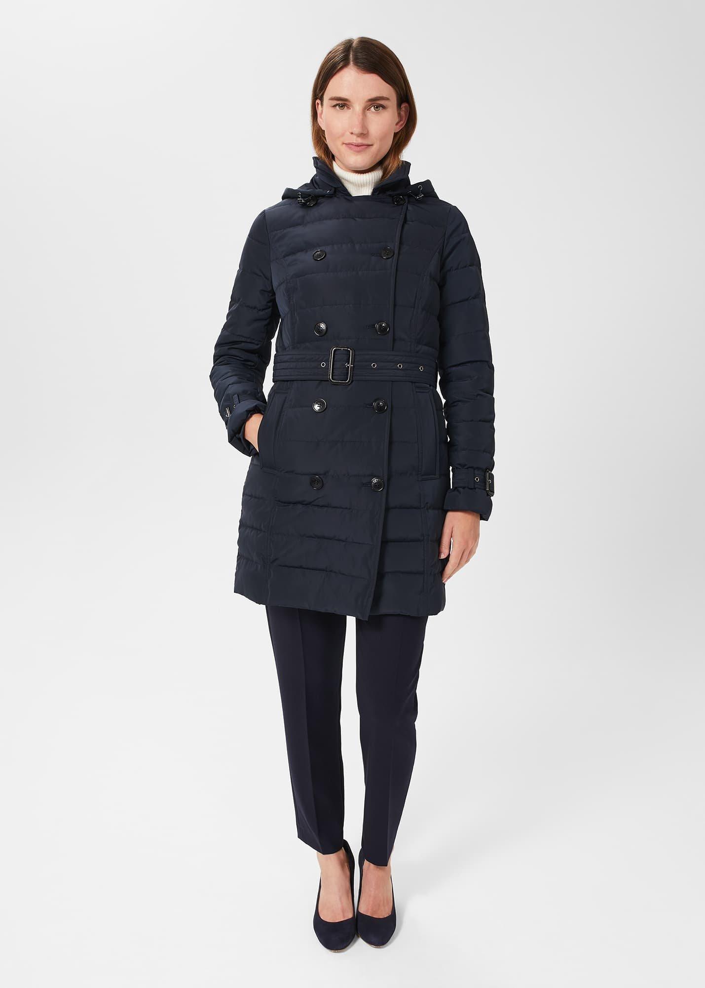 Corina Water Resistant Puffer Trench 