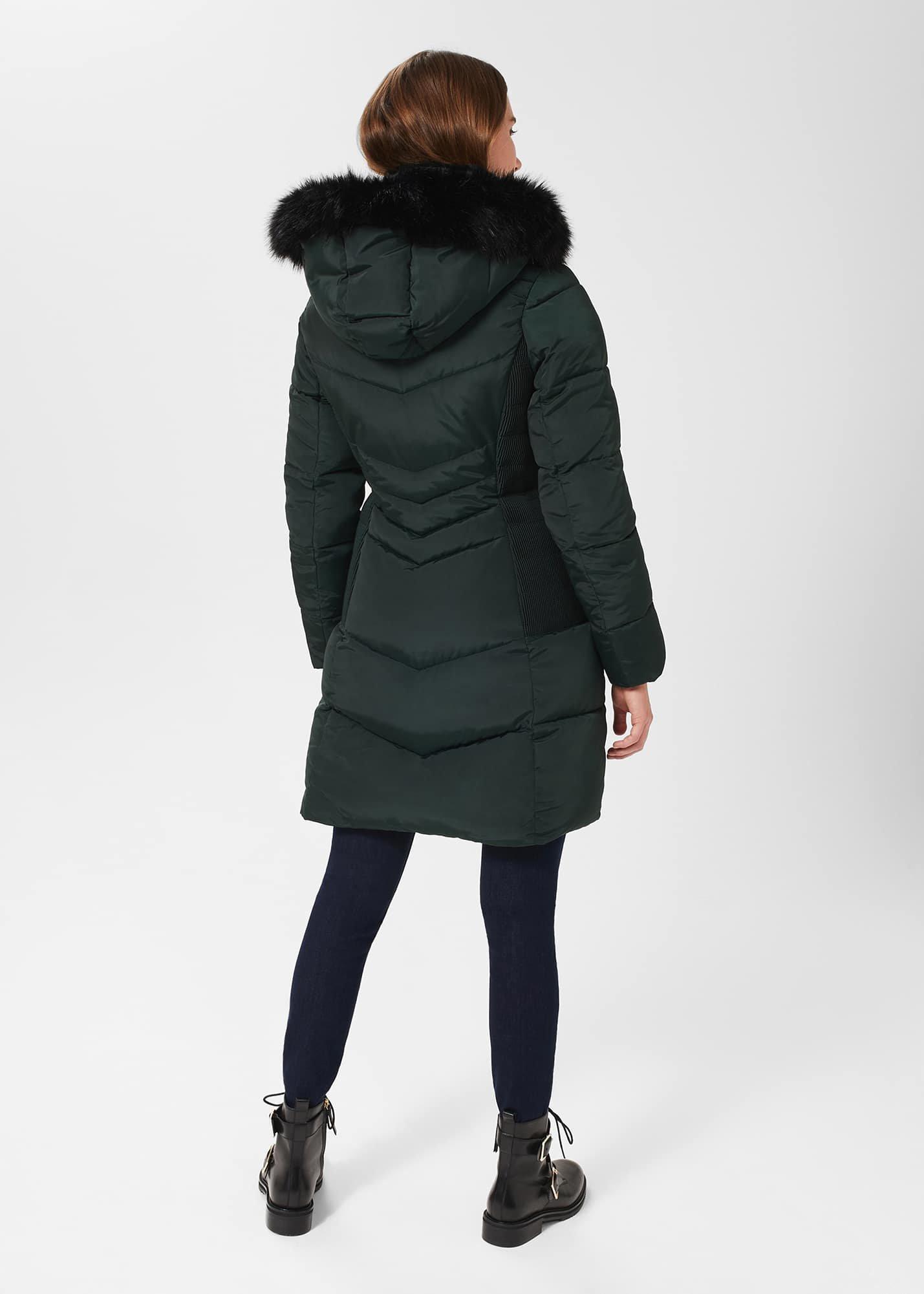 Petite Tali Puffer, Dark Ivy Green, hi-res