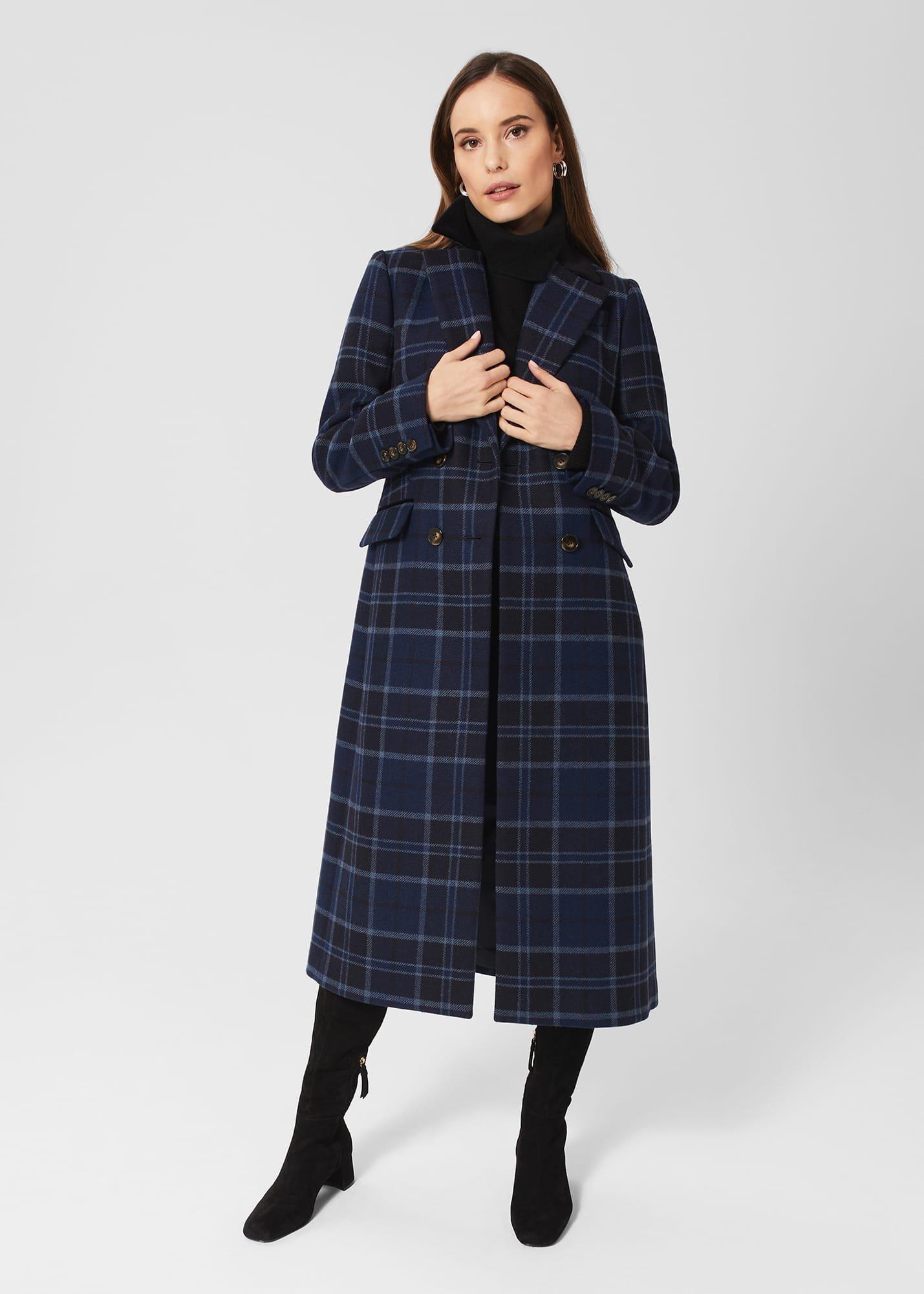 Patricia Coat, Blue Multi, hi-res