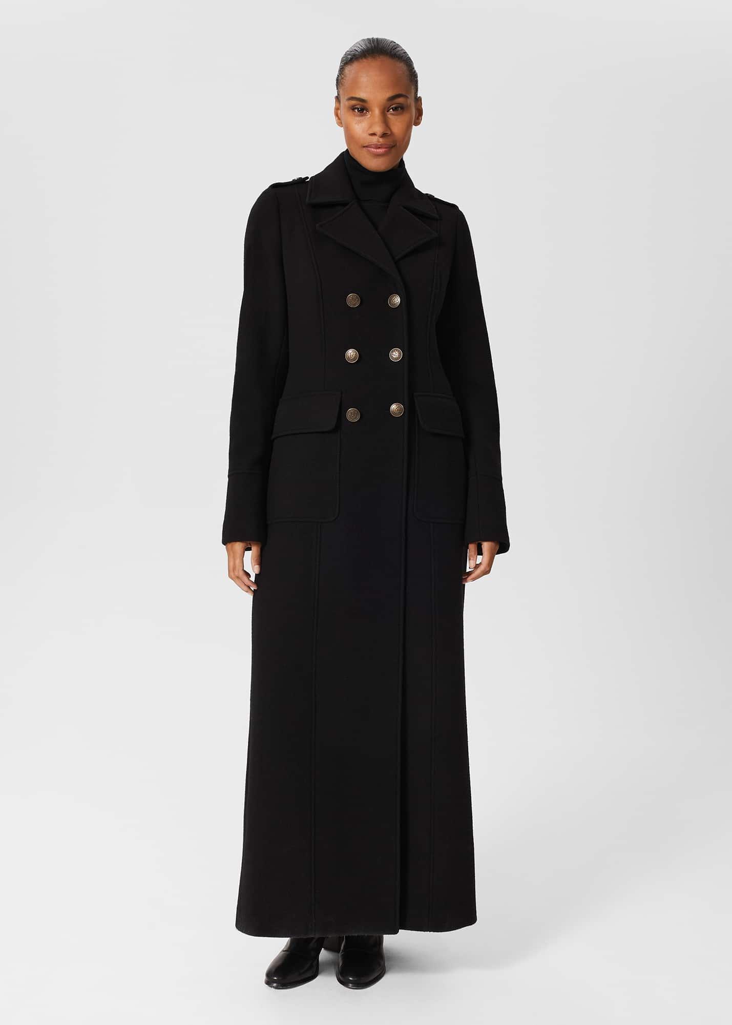 Nell Coat, Black, hi-res