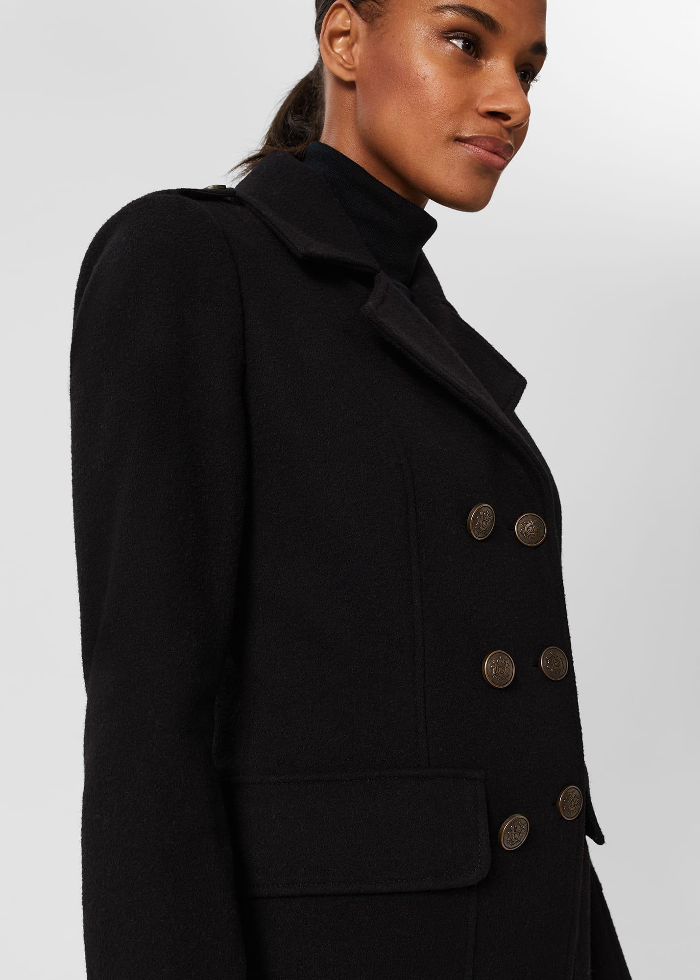 Nell Coat, Black, hi-res