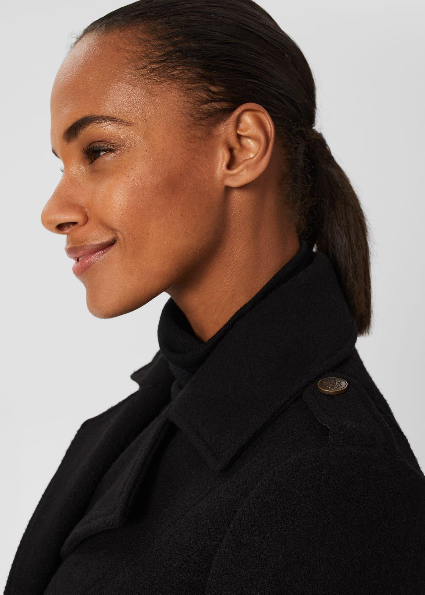 Nell Coat, Black, hi-res