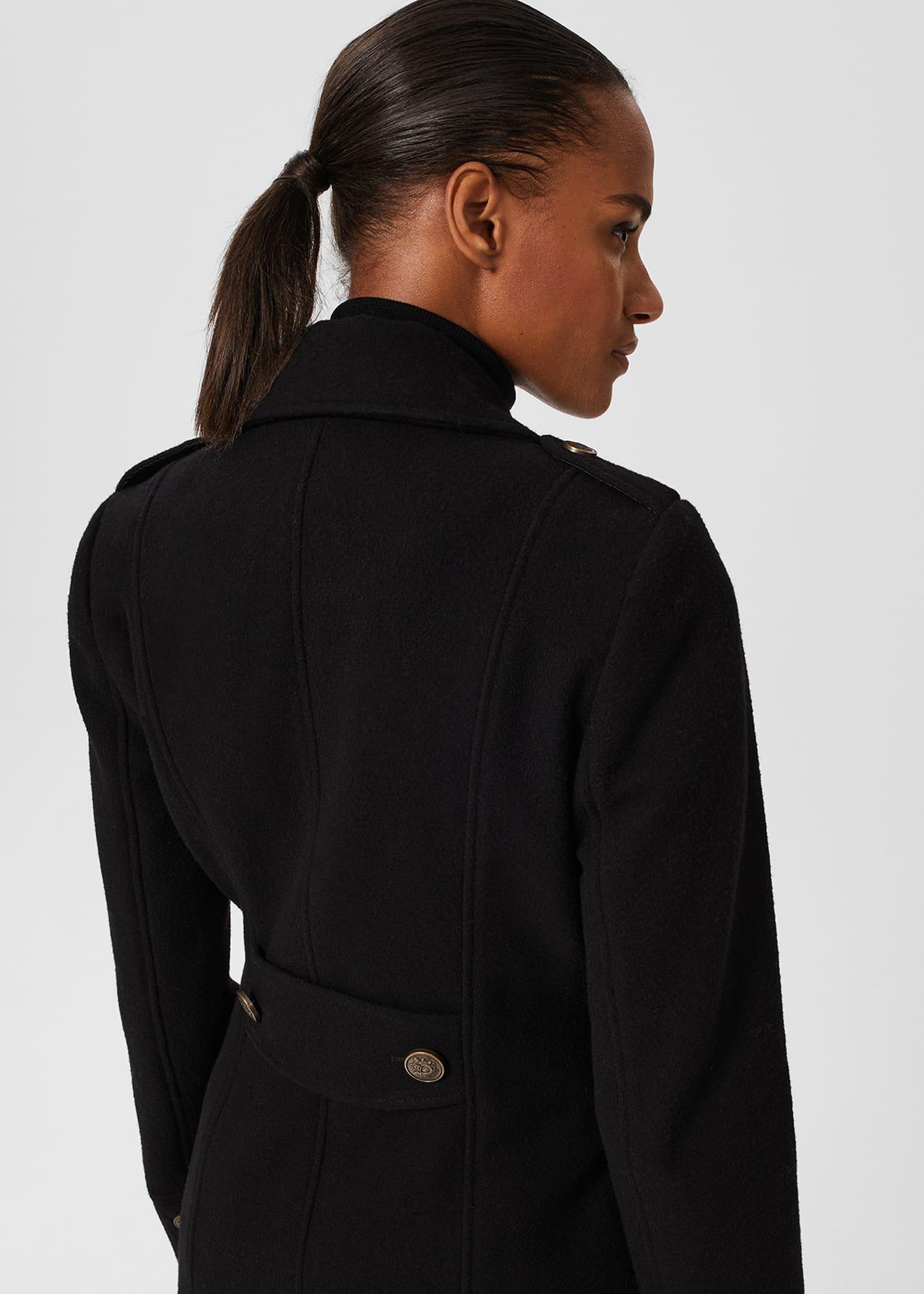 Nell Coat, Black, hi-res