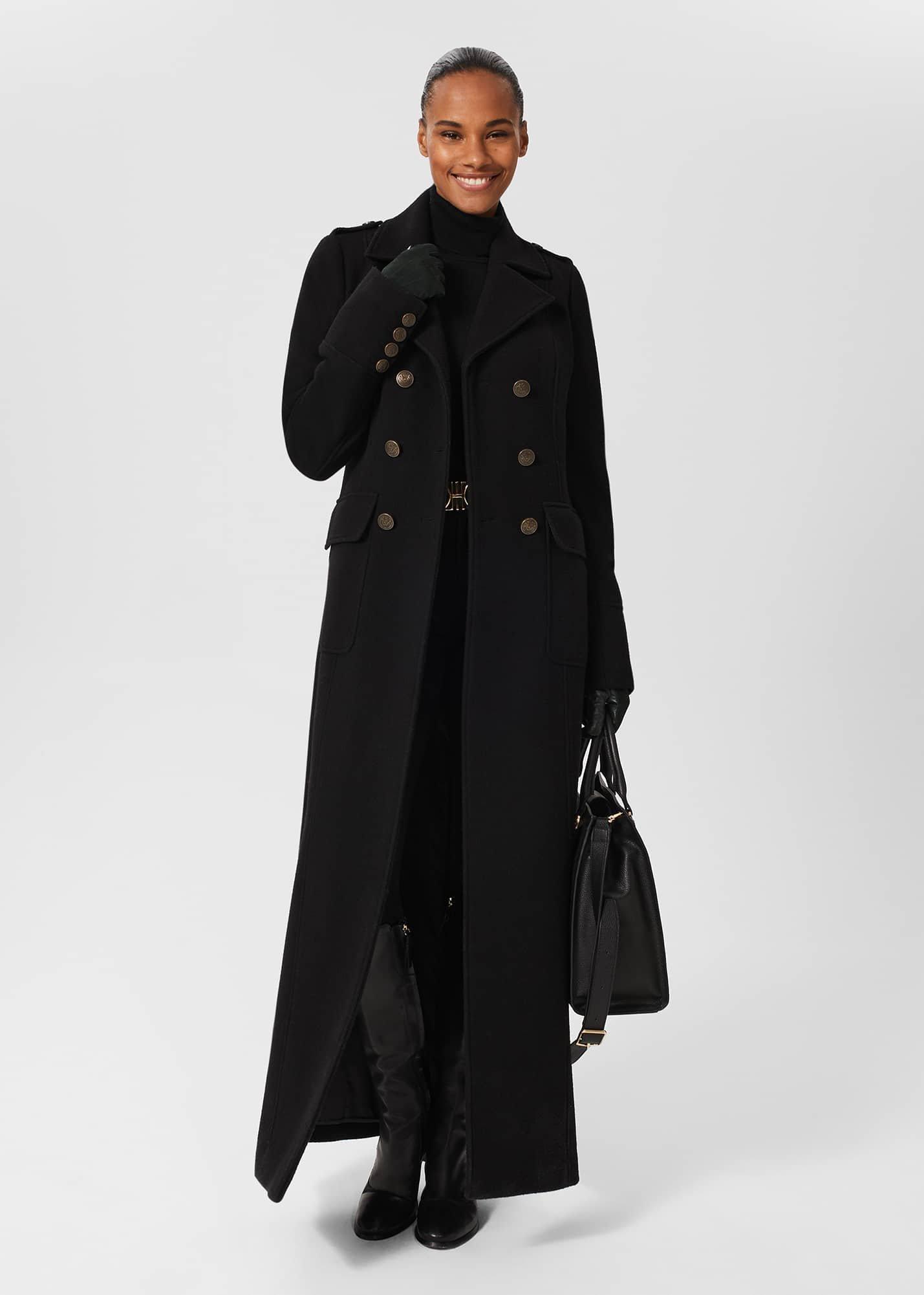 Nell Coat, Black, hi-res