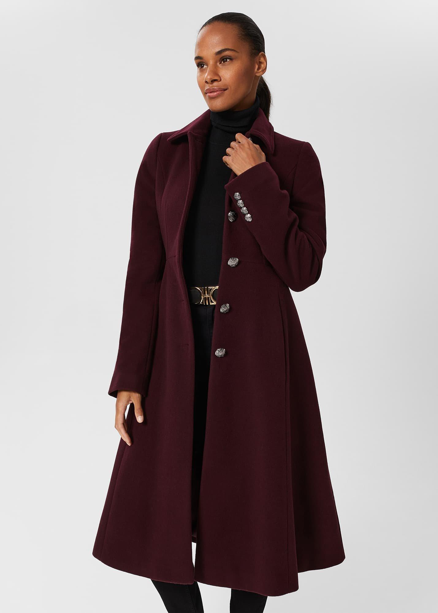 Catilin Coat, Wine, hi-res