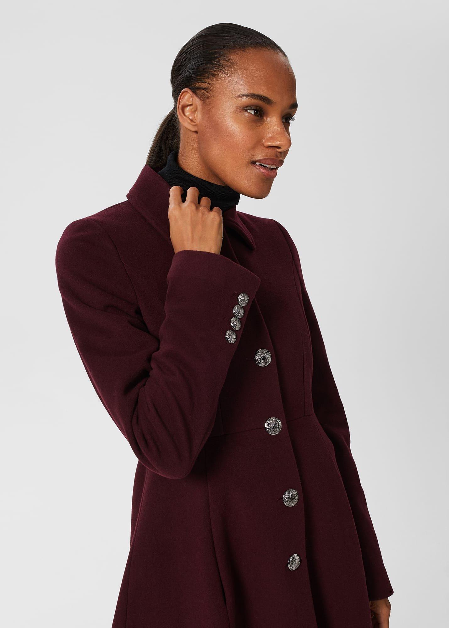 Catilin Coat, Wine, hi-res