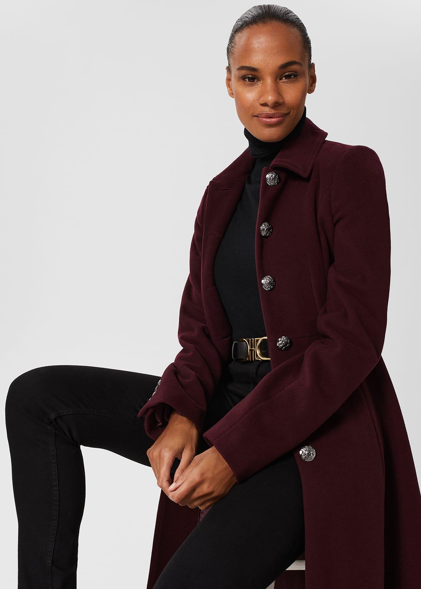 Catilin Coat, Wine, hi-res