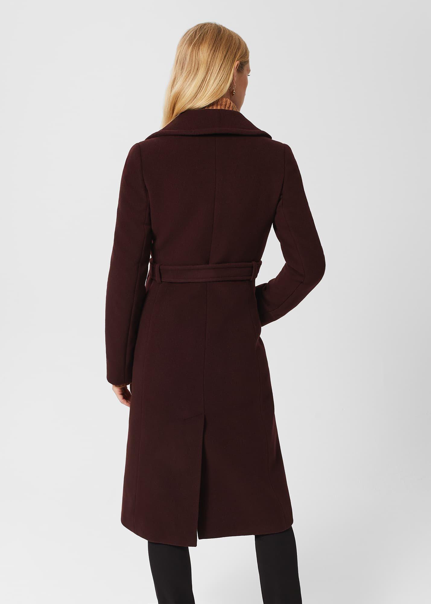 Carissa Coat, Aubergine, hi-res