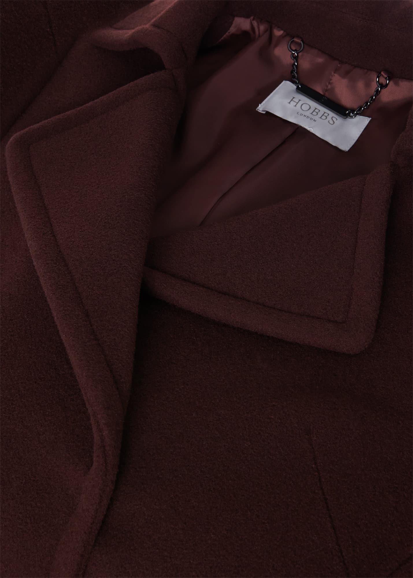 Carissa Coat, Aubergine, hi-res