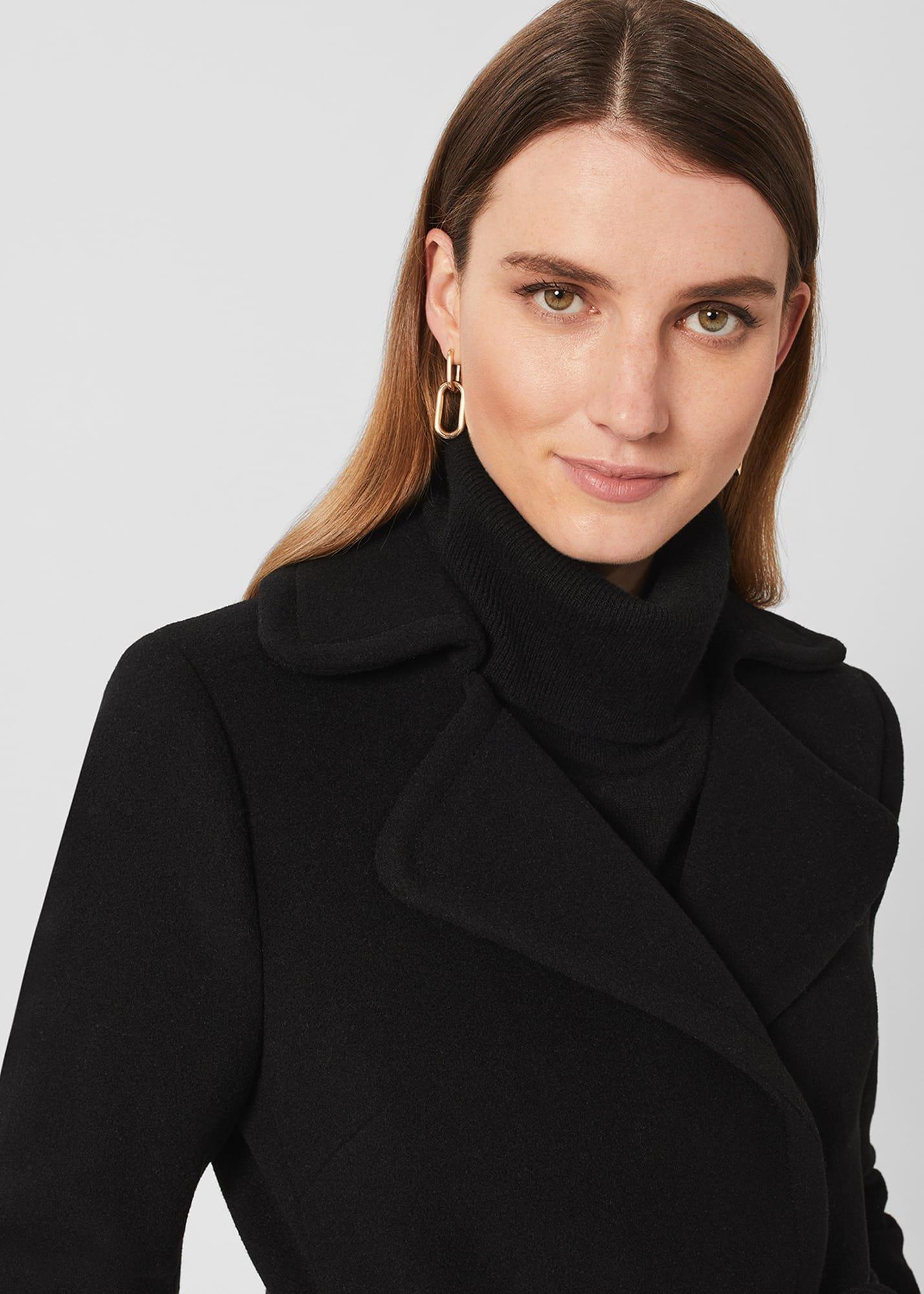 Carissa Coat, Black, hi-res